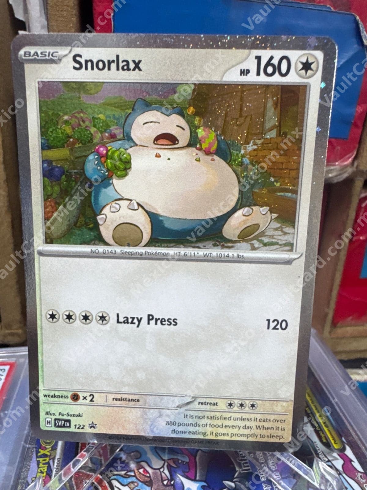 Snorlax 122 - Promo SVP Inglés