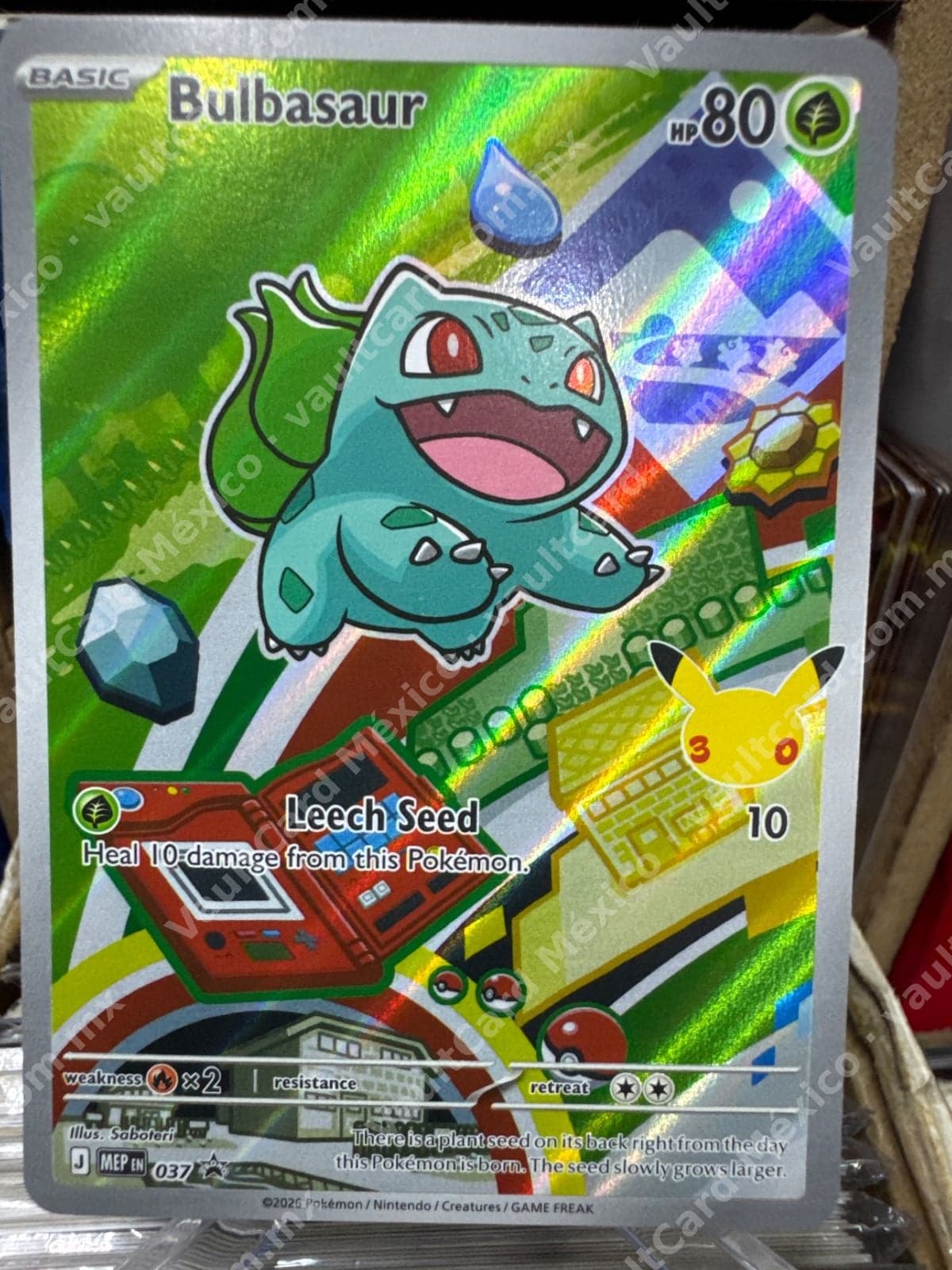 Bulbasaur 037 - Promo (MEP) Inglés