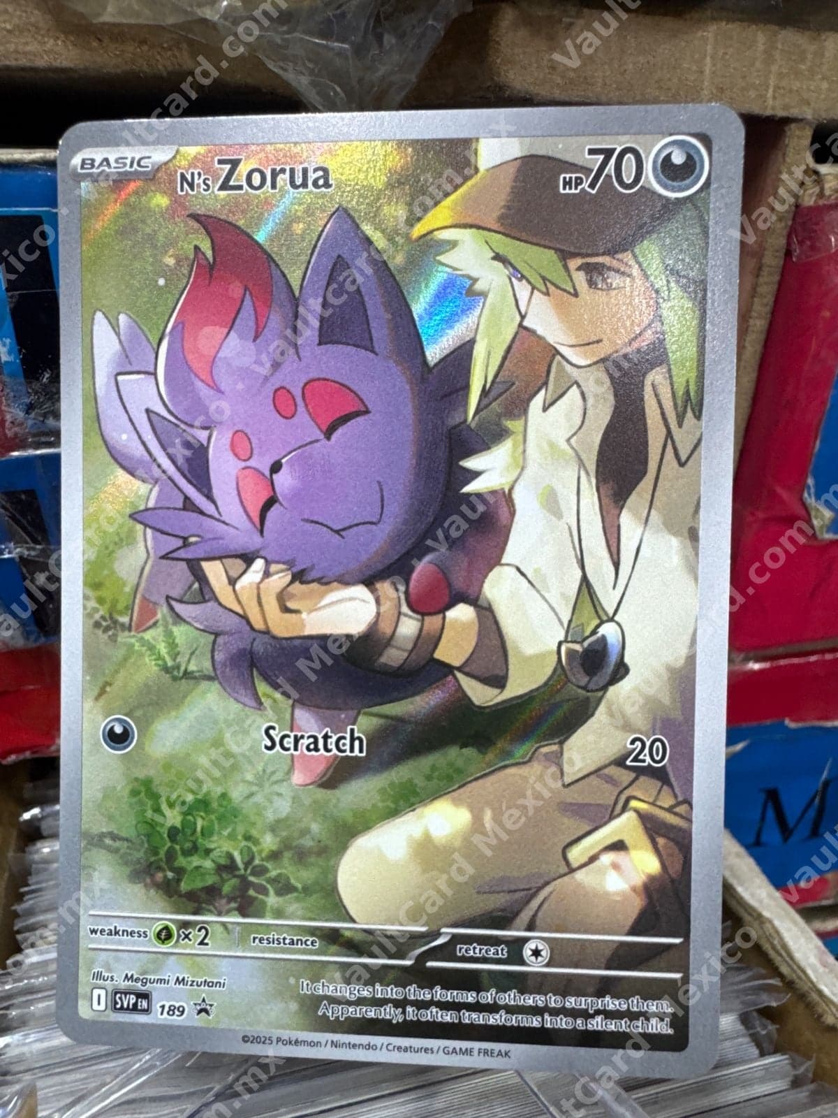 N's Zorua 189 - Promo SVP Inglés