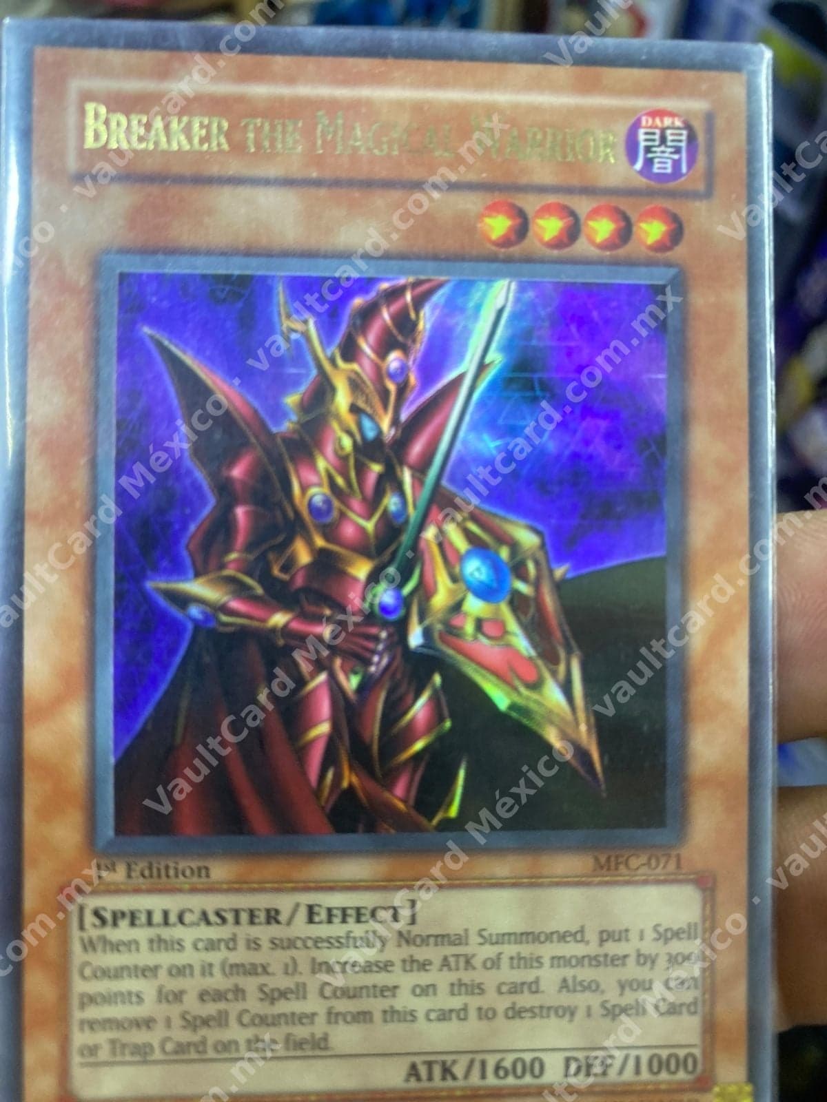 Breaker the Magical Warrior MFC-071 Super Rare 1st Edition Inglés