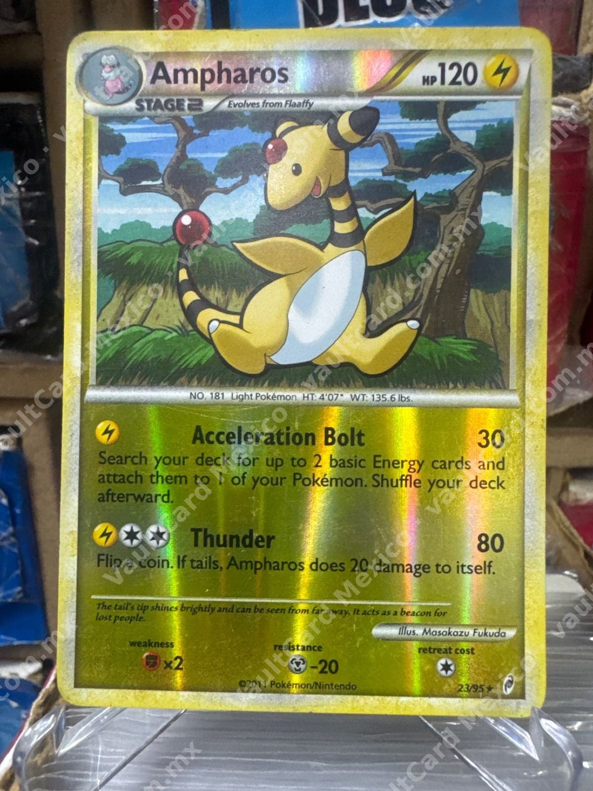 Ampharos 23/95 - Call of Legends Inglés Holo
