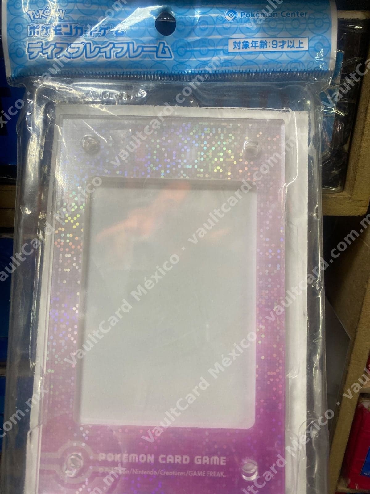 Marco de Exhibición para Cartas Pokémon - Pokémon Center (Display Frame) Japonés
