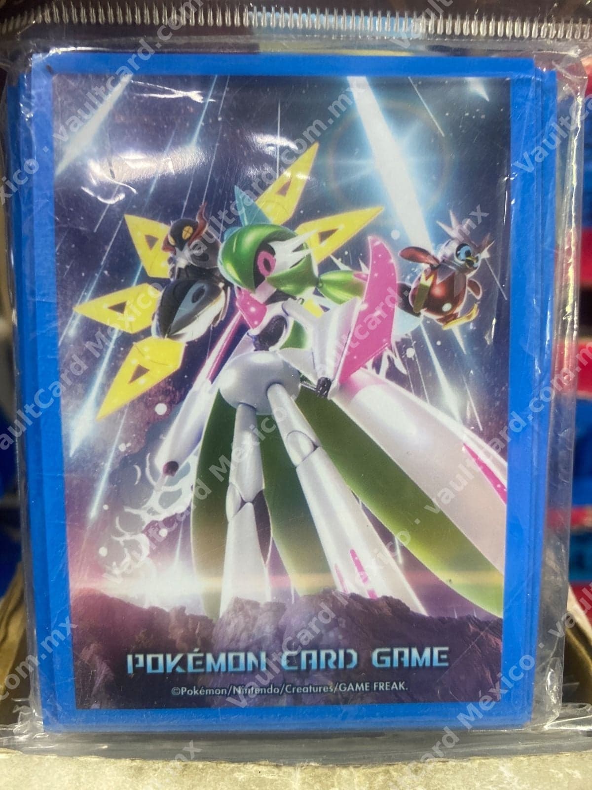 Protectores (Sleeves) Pokémon Card Game - Iron Valiant Japonés Sellado