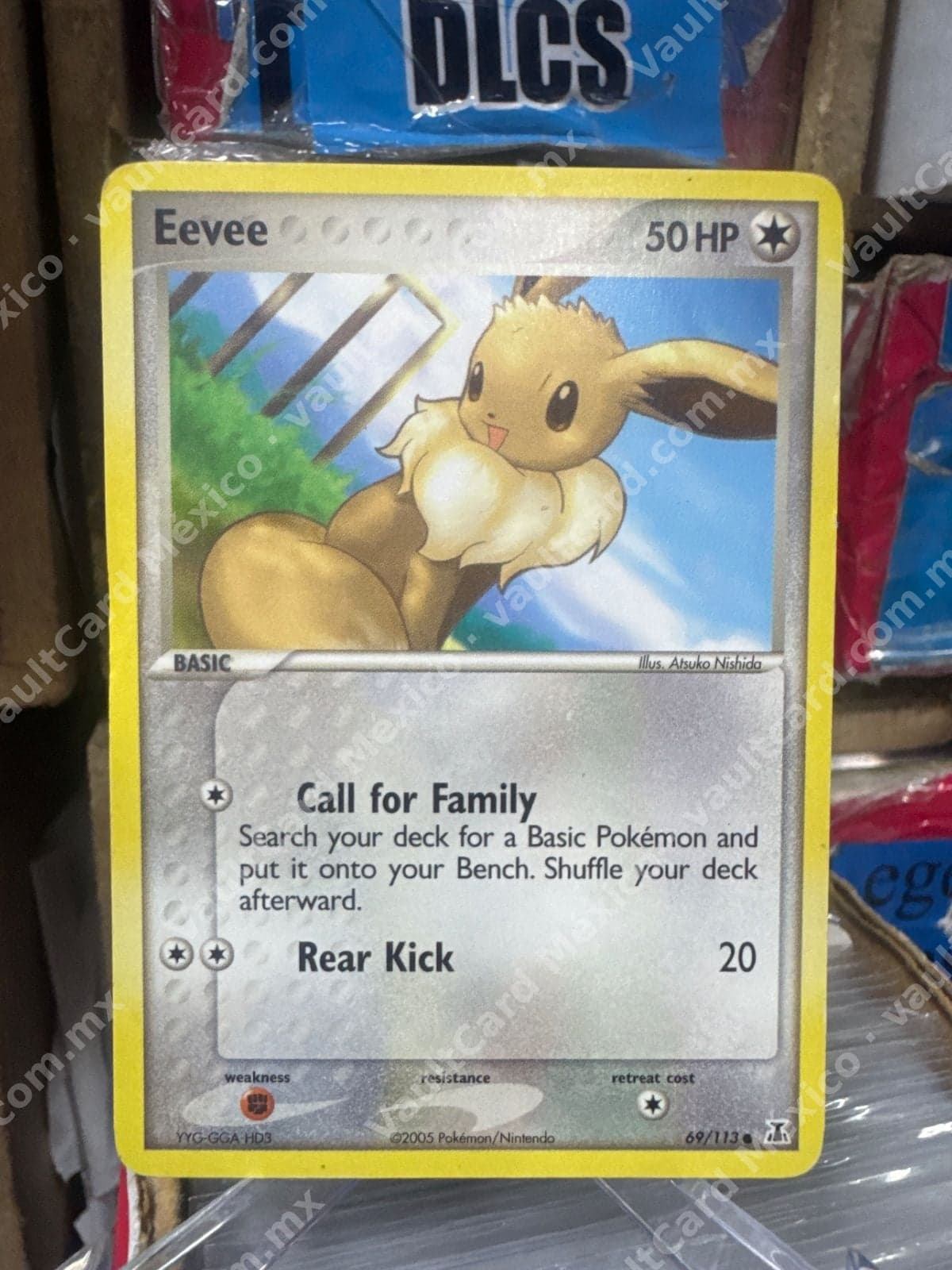 Eevee 69/115 - EX Unseen Forces Inglés