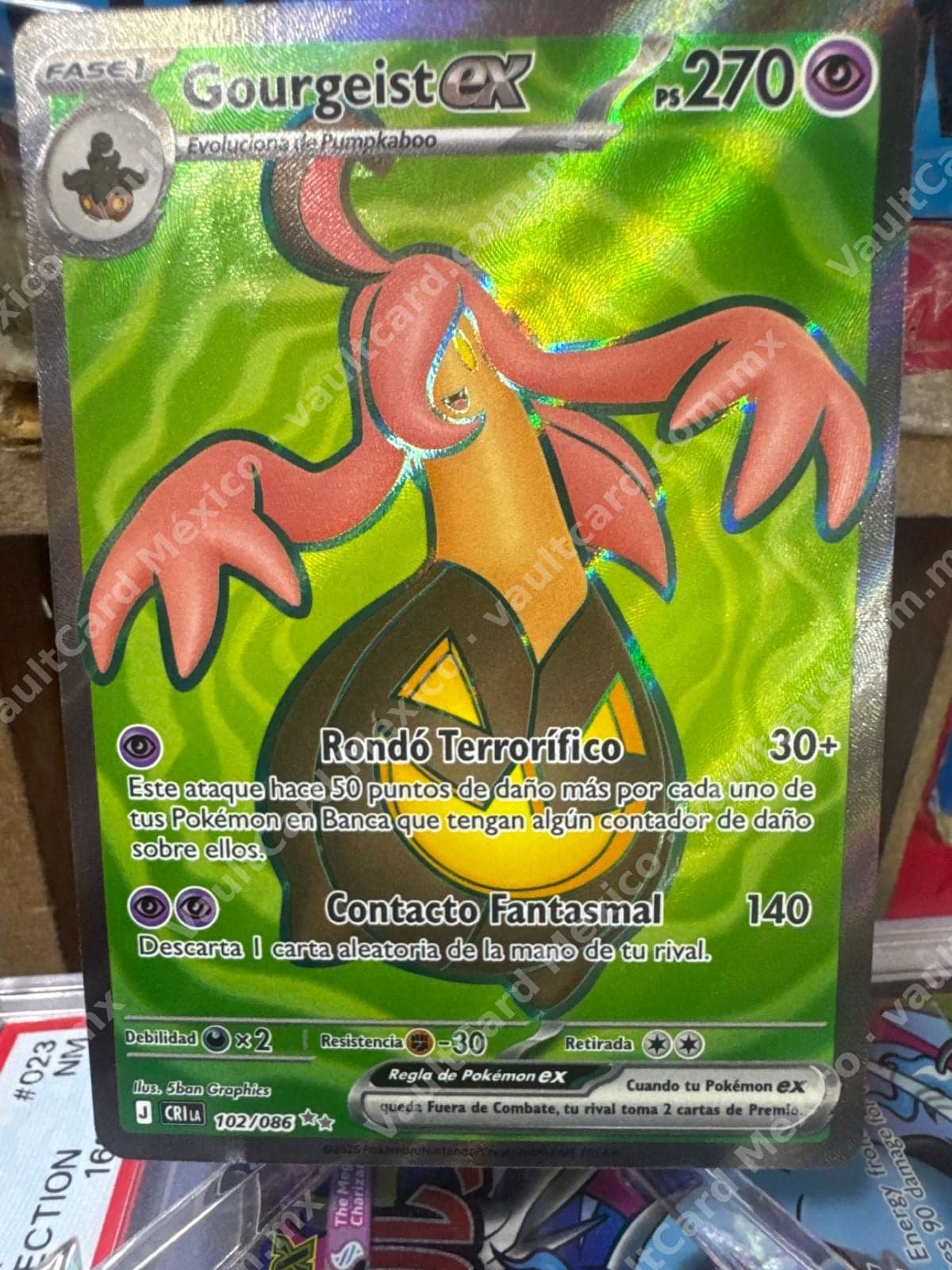 Gourgeist ex 102/086 - CRI Español Full Art