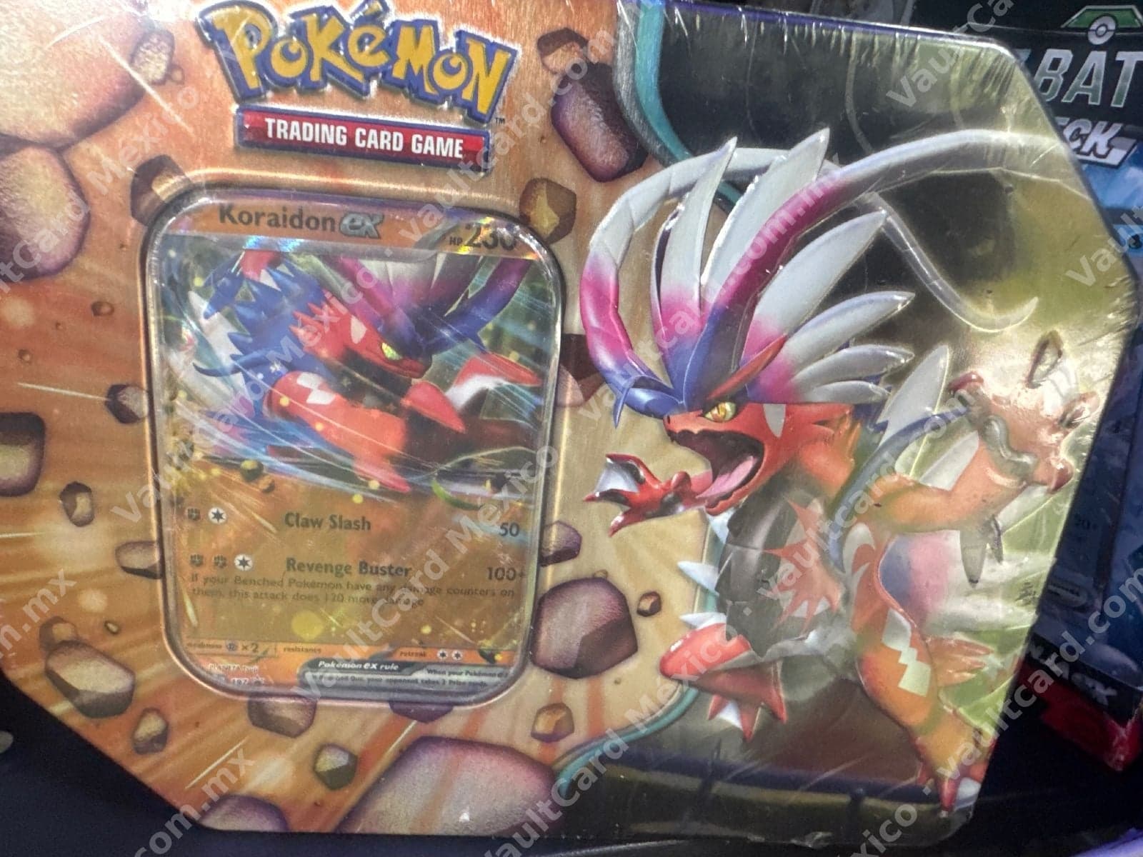 Lata Pokémon TCG Koraidon ex - Sellada (Inglés)
