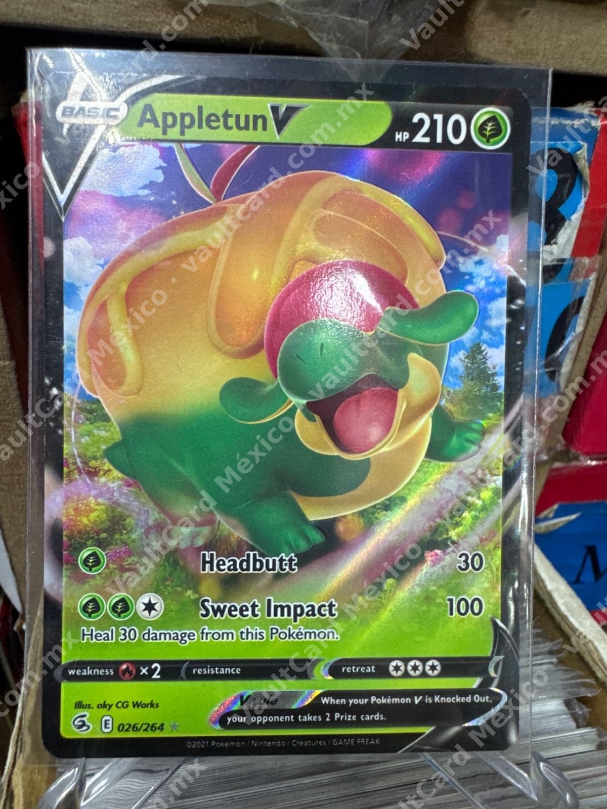 Appletun V 026/264 - Fusion Strike (FST) Inglés