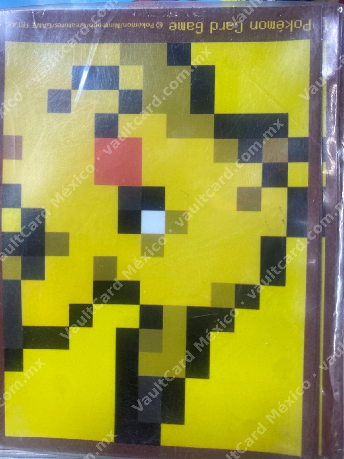 Carpeta/Álbum Pokémon TCG diseño Pikachu Pixel