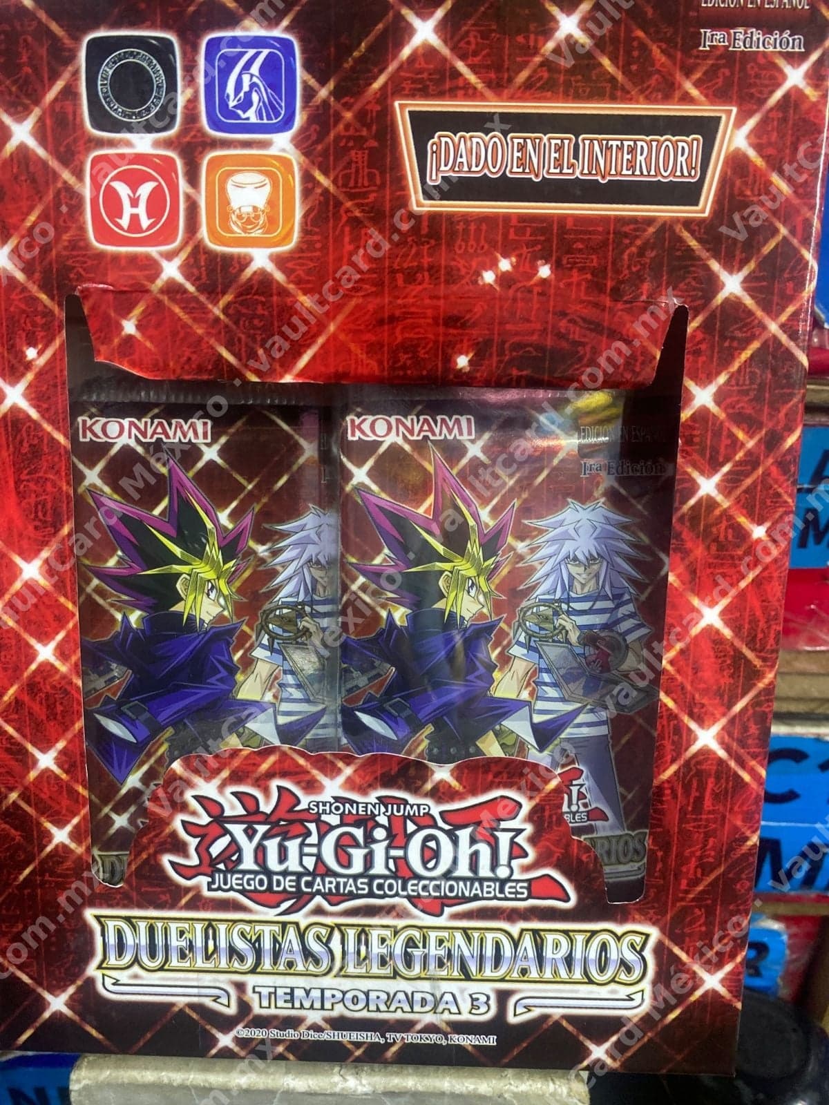 Yu-Gi-Oh! Duelistas Legendarios: Temporada 3 - Caja Display Sellada en Español 1ra Edición