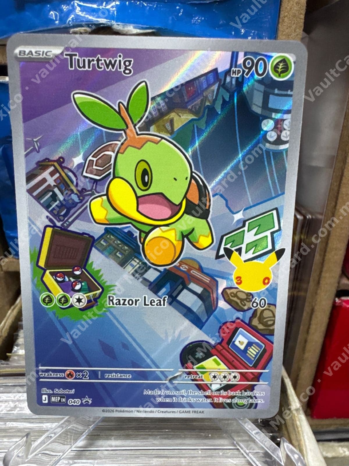 Turtwig 040 - Promo (MEP) Inglés - Holo