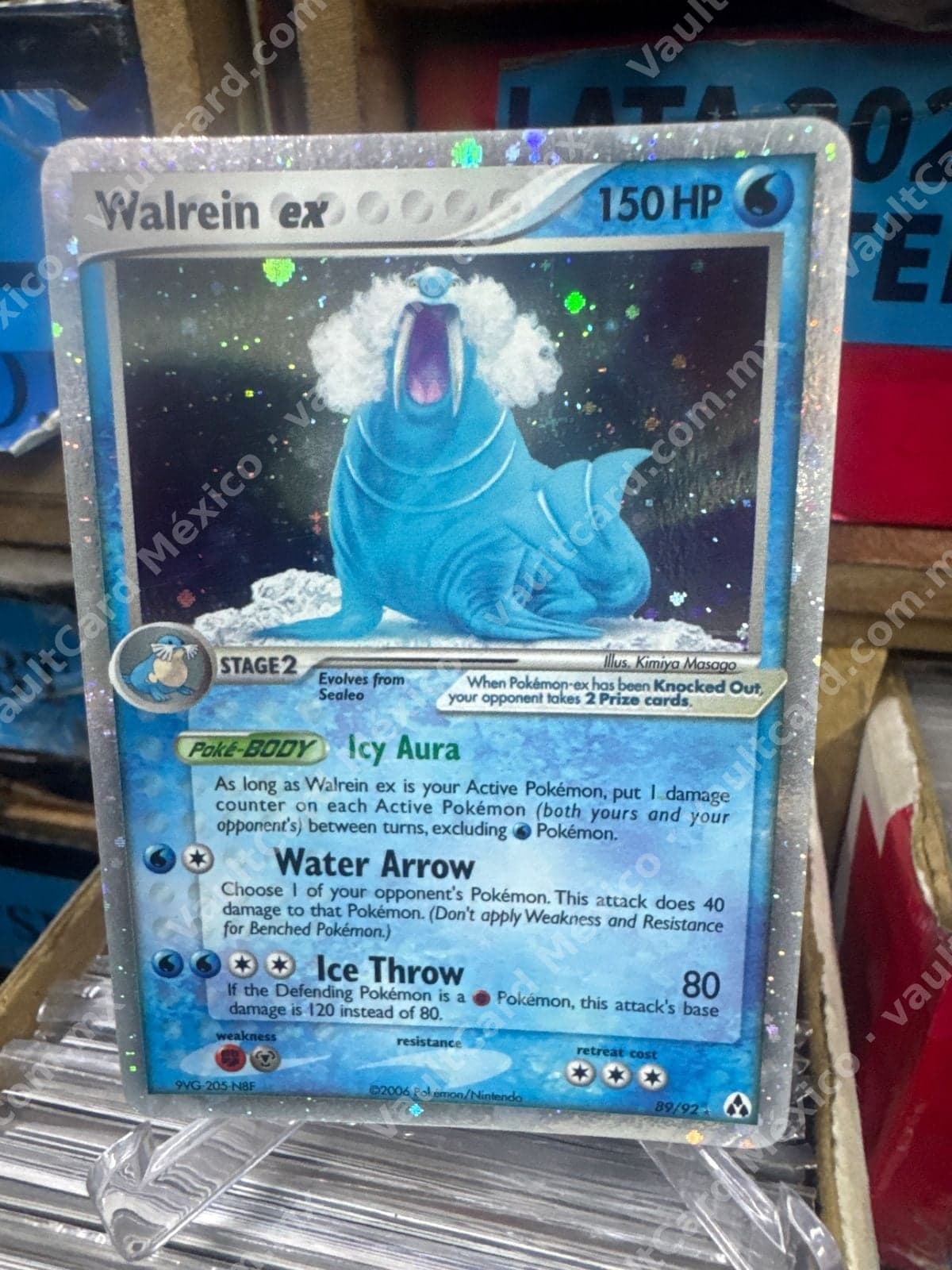 Walrein ex 89/92 - EX Legend Maker Inglés Holo