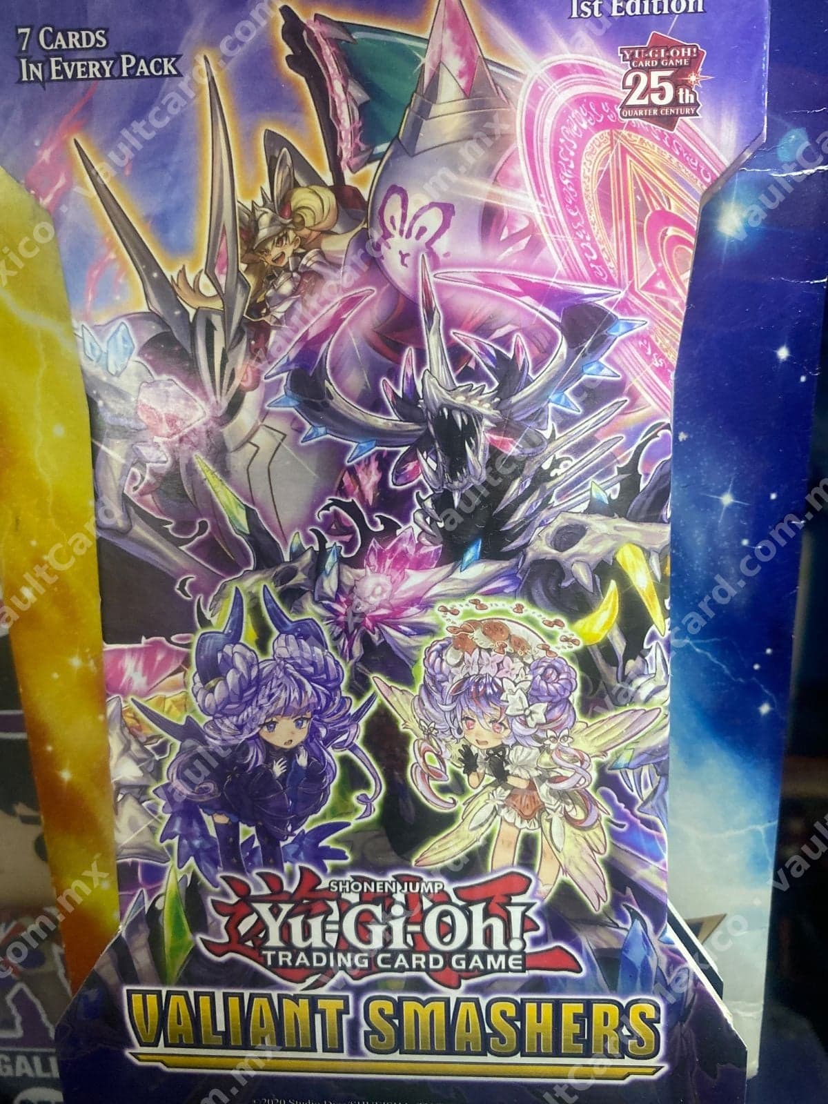 Yu-Gi-Oh! Valiant Smashers Booster Sellado 1st Edition (Inglés)