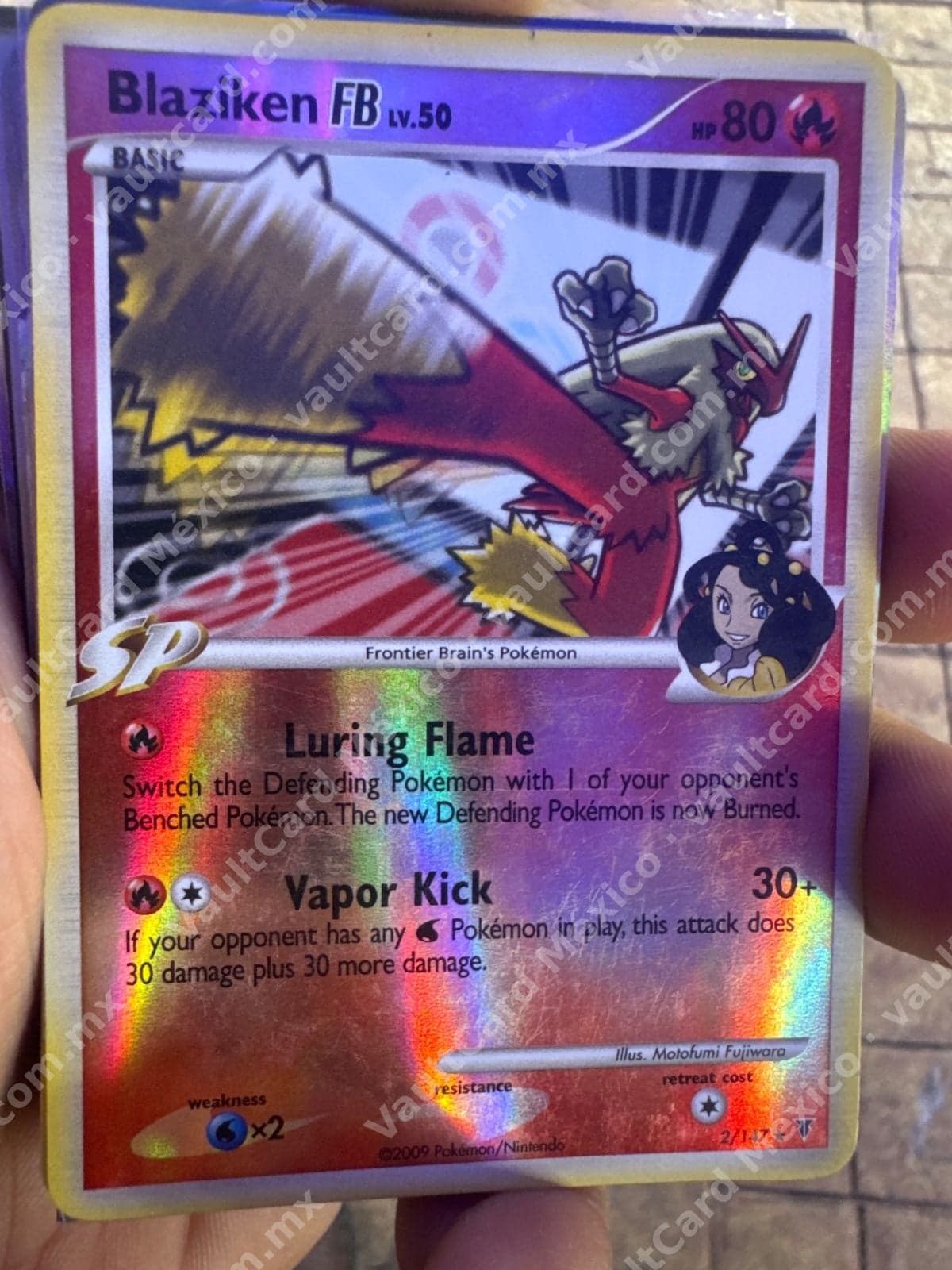 Blaziken FB LV.50 2/147 - Supreme Victors Inglés Holo