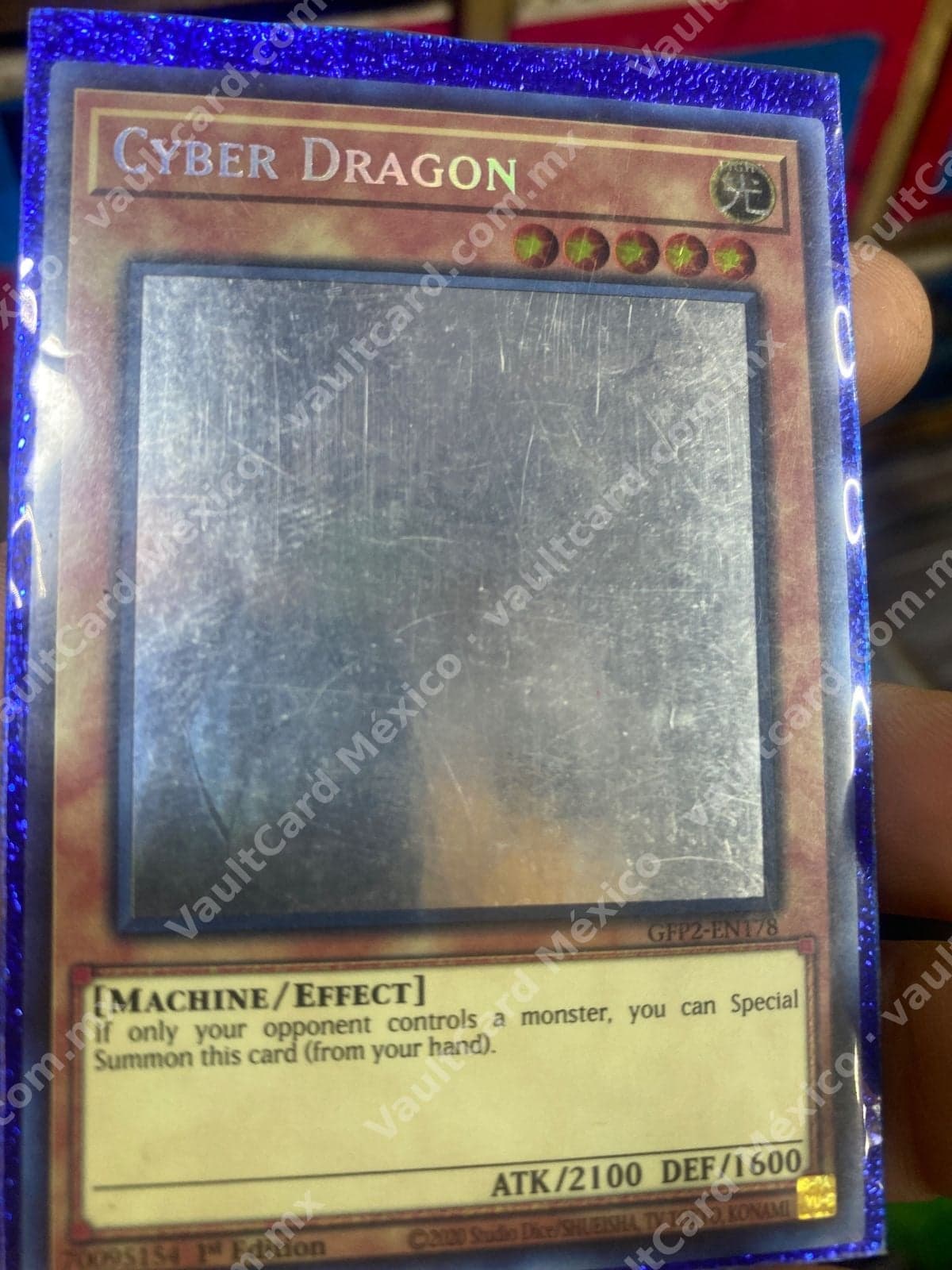 Cyber Dragon GFP2-EN178 Ghost Rare 1st Edition Inglés