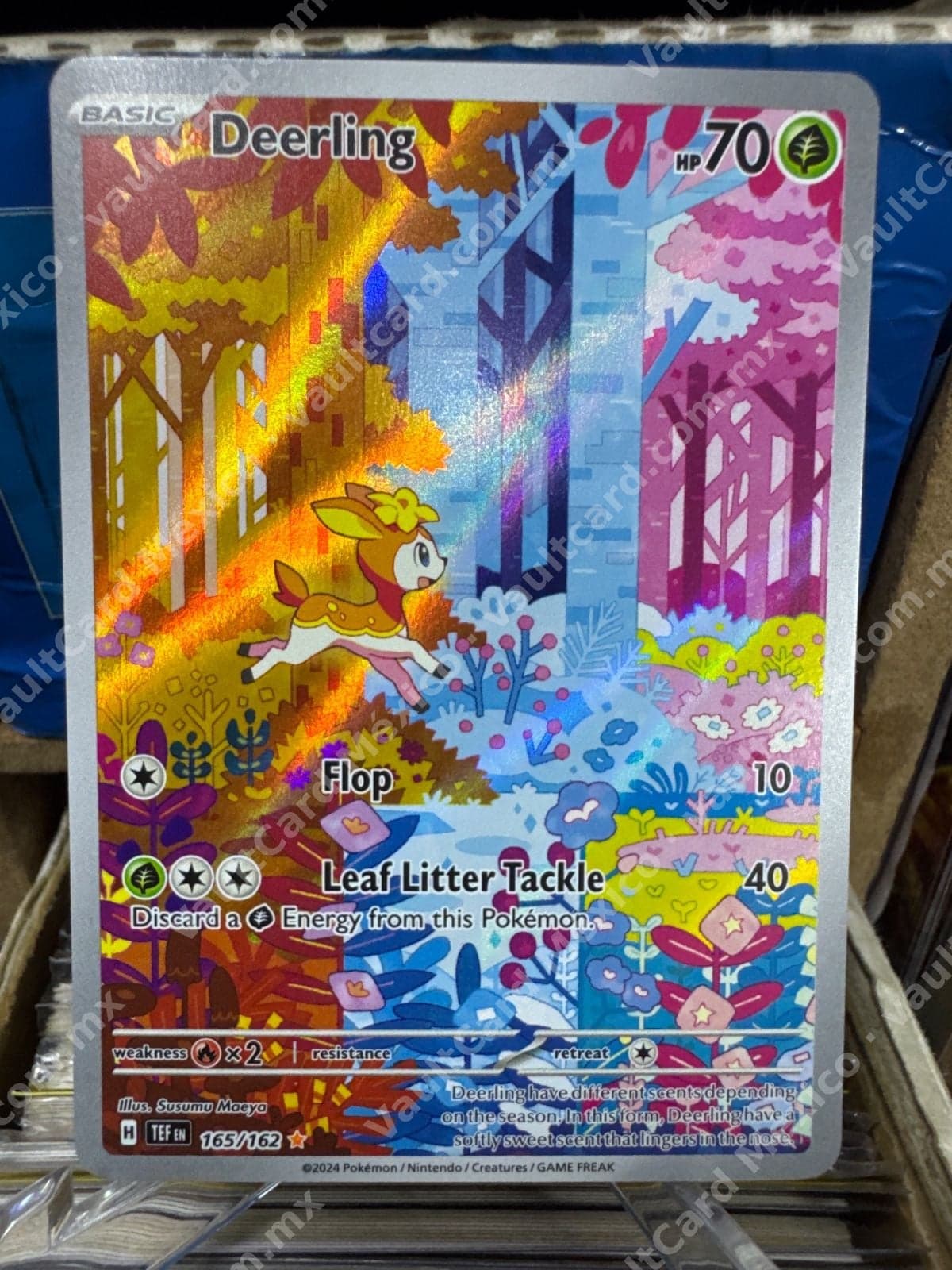 Deerling 165/162 - Temporal Forces (TEF) Inglés - Illustration Rare