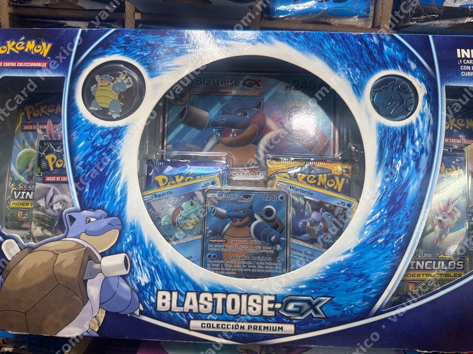 Blastoise-GX Colección Premium - Español (Sellado)