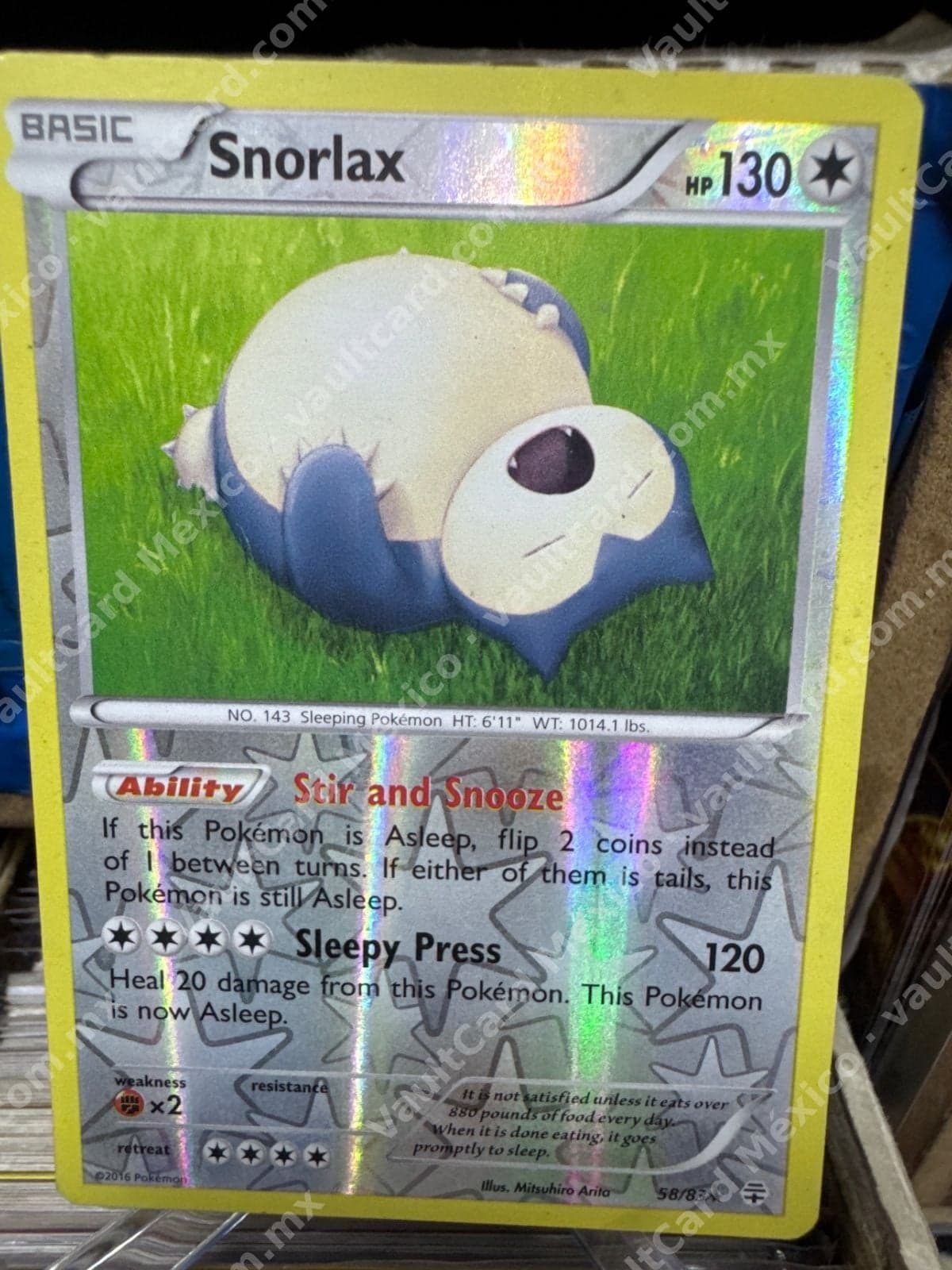 Snorlax 58/83 - Generations Inglés (Holo)