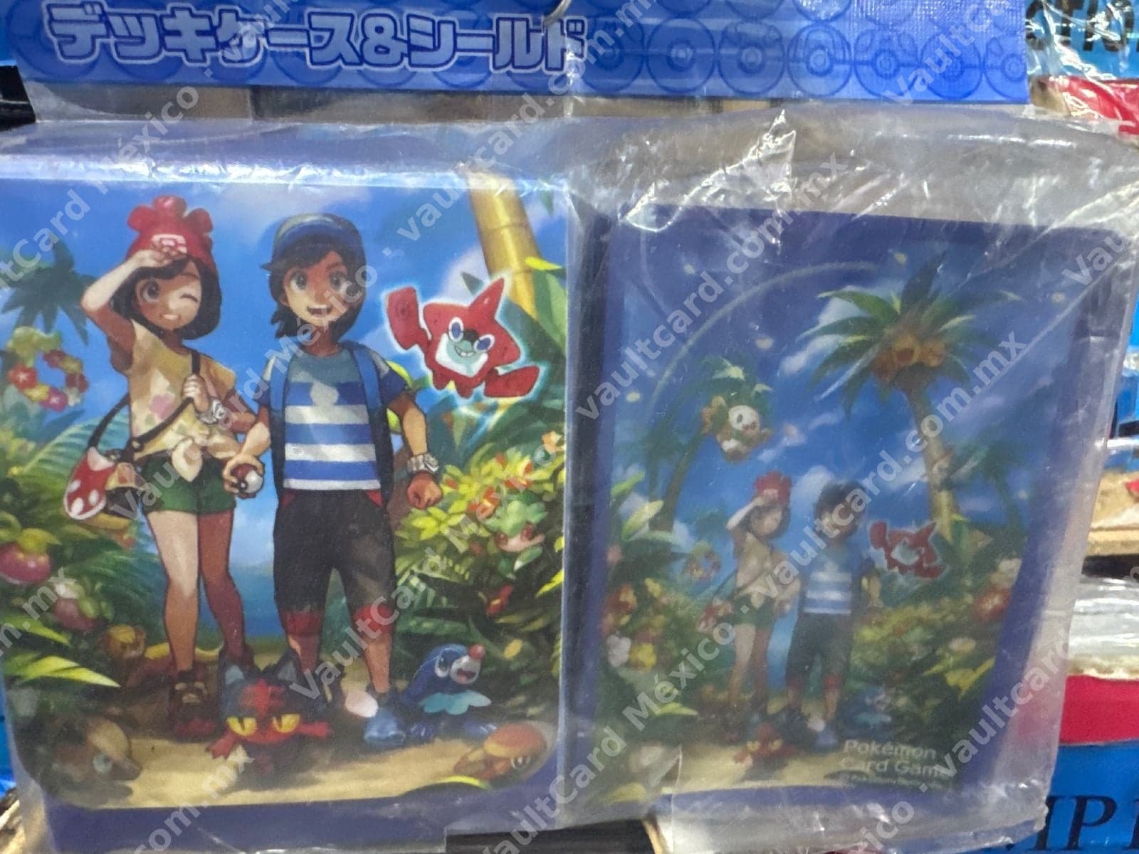 Deck Case & Shield Pokémon Sol y Luna - Entrenadores de Alola (Japonés) Sellado