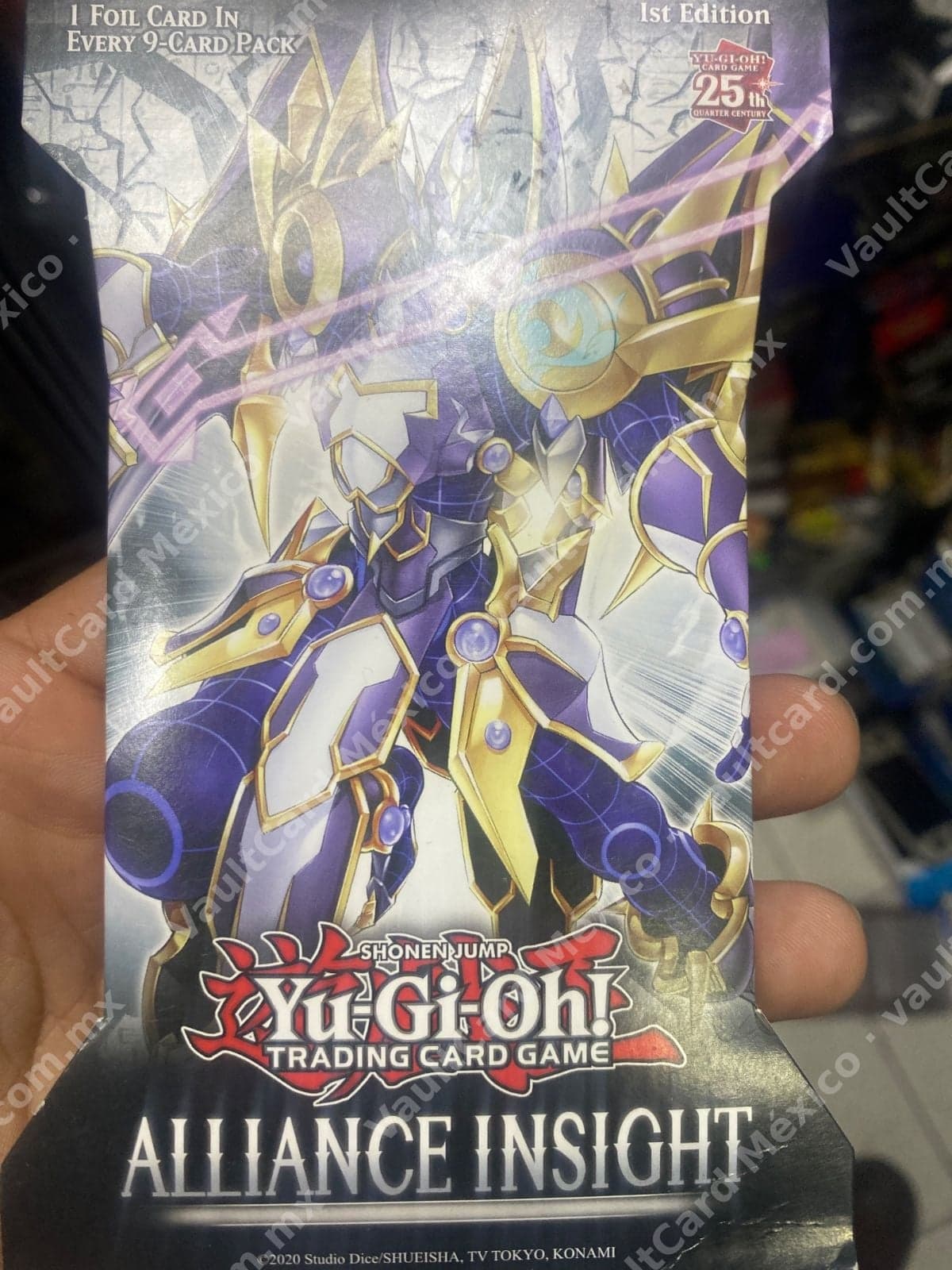 Sobre Sellado Yu-Gi-Oh! Alliance Insight 1st Edition - Inglés