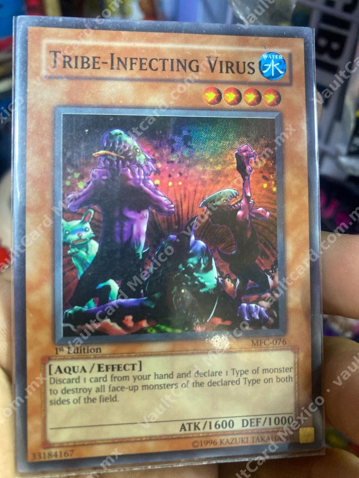 Tribe-Infecting Virus MFC-076 Magician's Force Super Rare 1st Edition Inglés