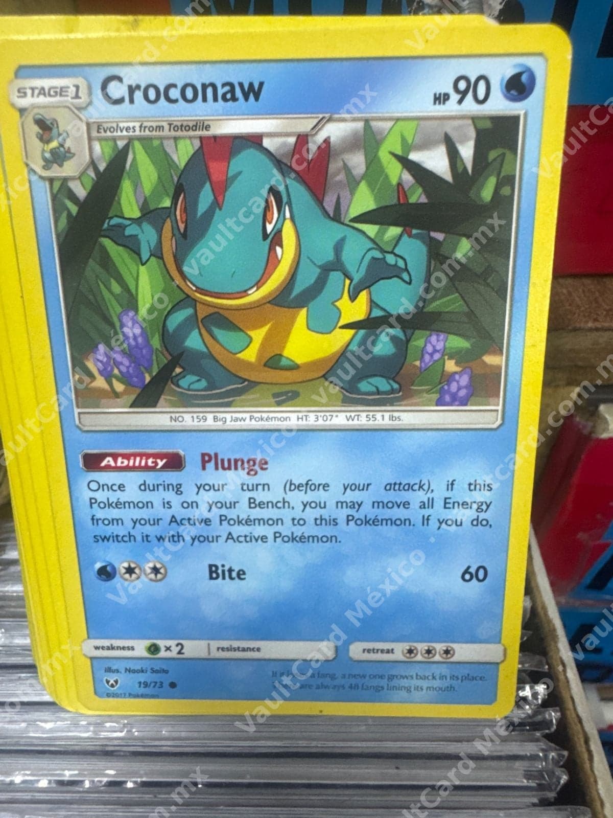 Croconaw 19/73 - Shining Legends (SLG) Inglés