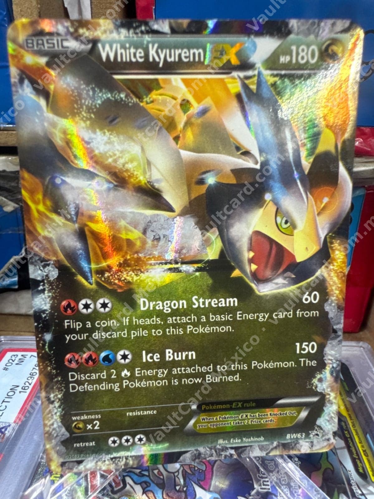 White Kyurem EX BW63 - Promo Black & White Inglés