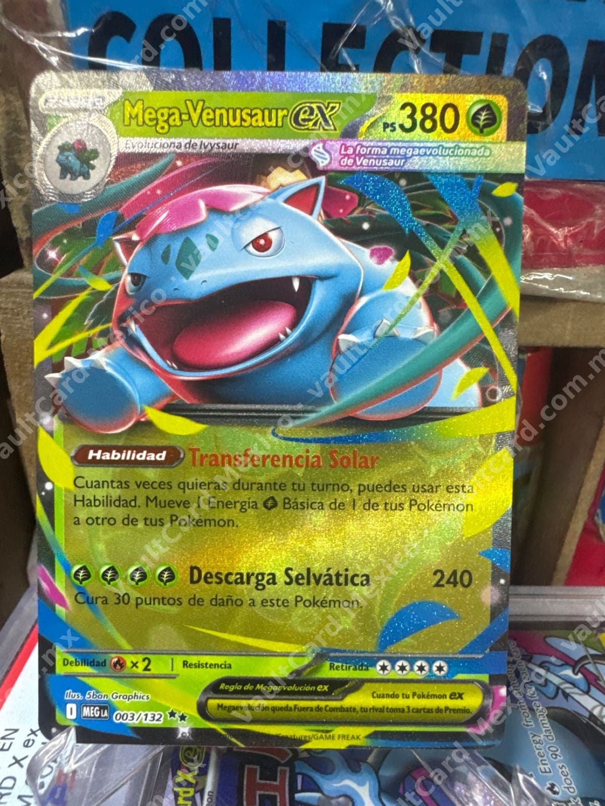 Mega-Venusaur ex 003/132 - Mega Evolution (MEG) Español