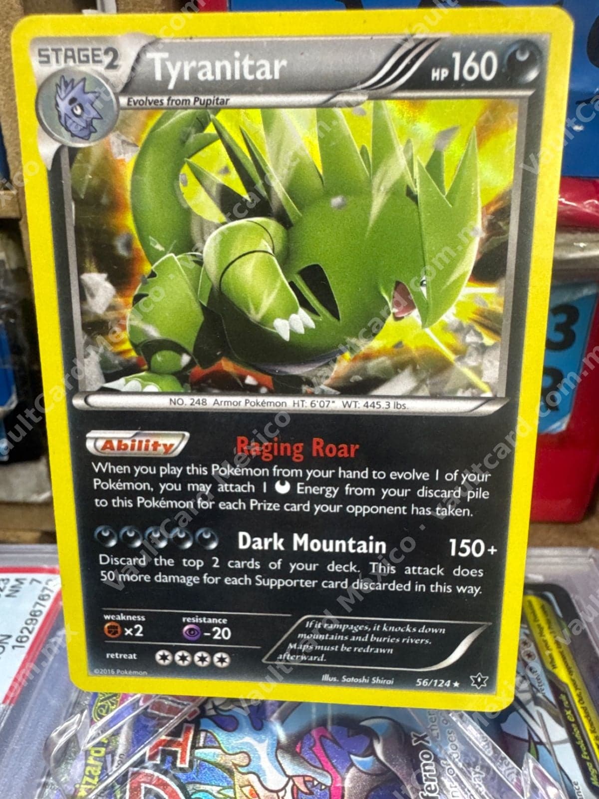 Tyranitar 56/124 - Fates Collide (FCO) Inglés Holo
