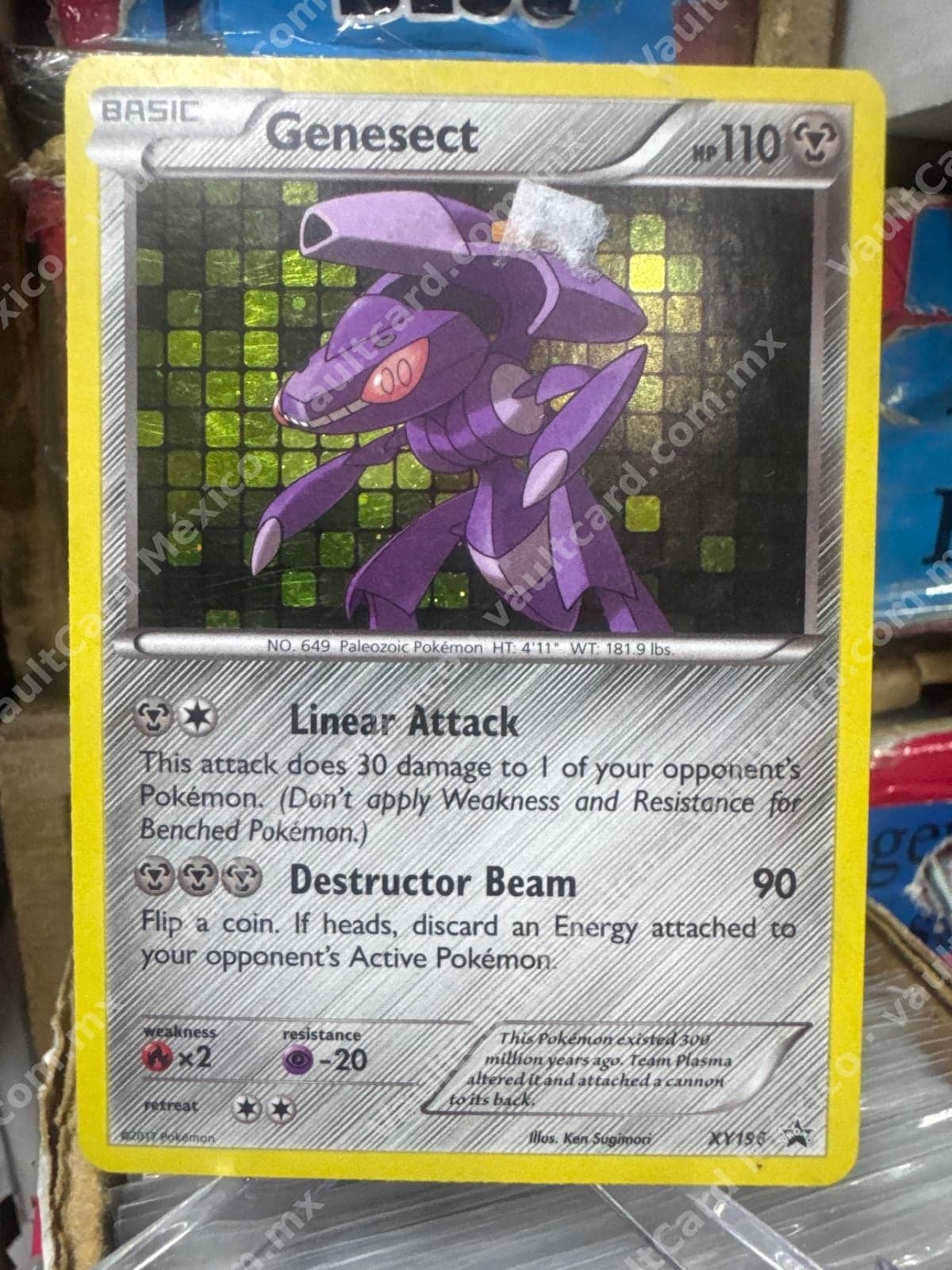 Genesect XY196 - Promo XY Holo Inglés