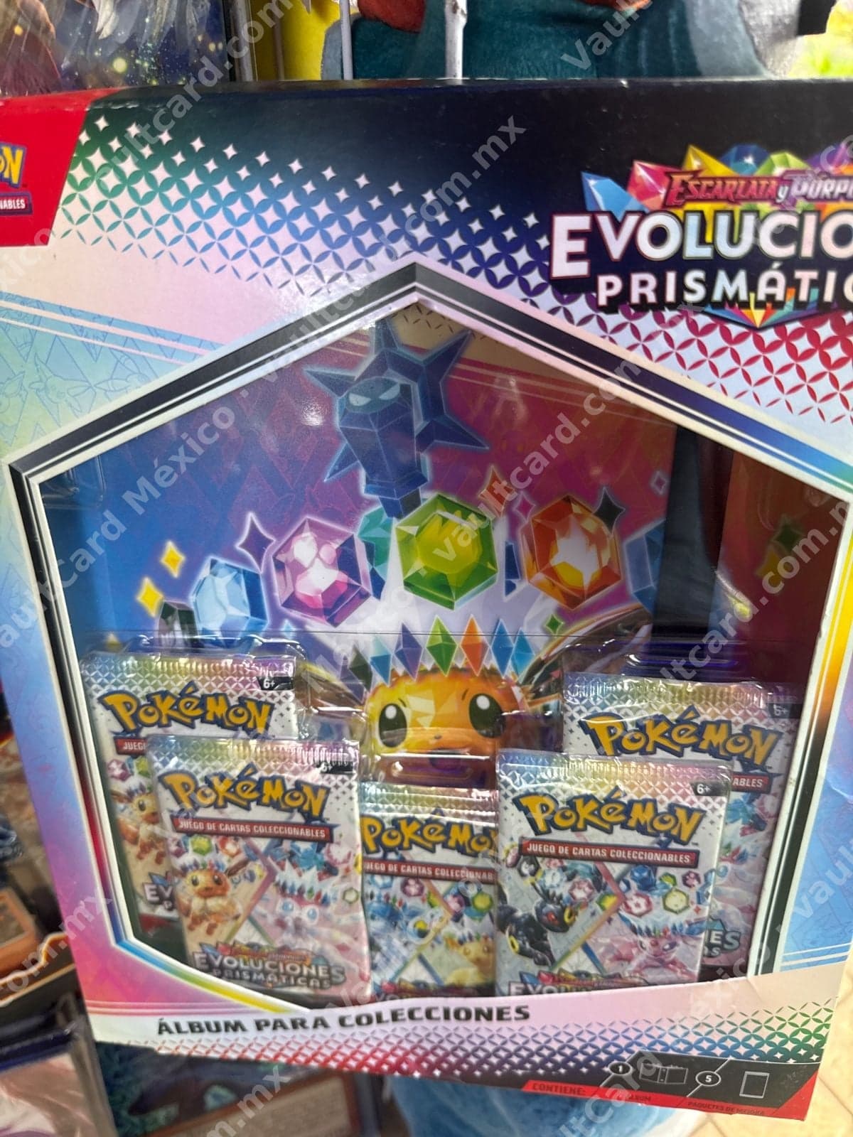 Pokémon Evoluciones Prismáticas - Álbum para Colecciones Español (Sellado)