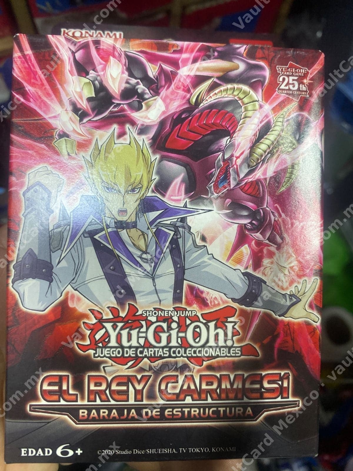 Yu-Gi-Oh! Baraja de Estructura El Rey Carmesí - Sellada en Español