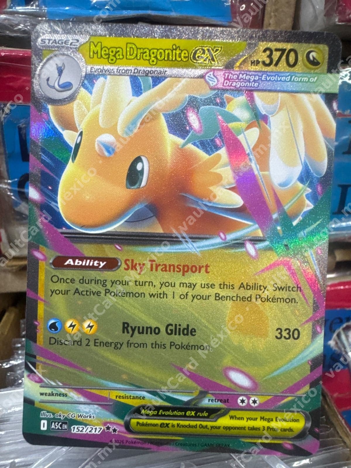 Mega Dragonite ex 152/217 - (ASC) Inglés