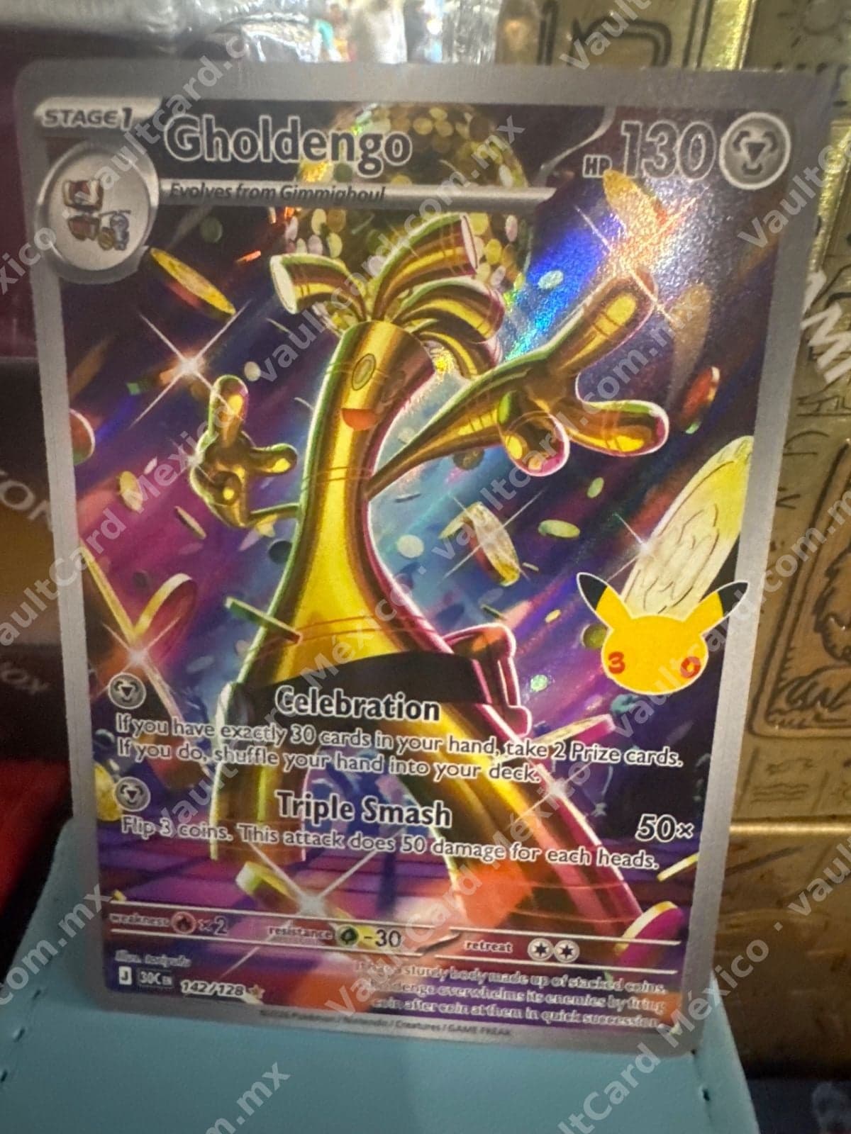 Gholdengo 142/128 - Full Art 30C Inglés