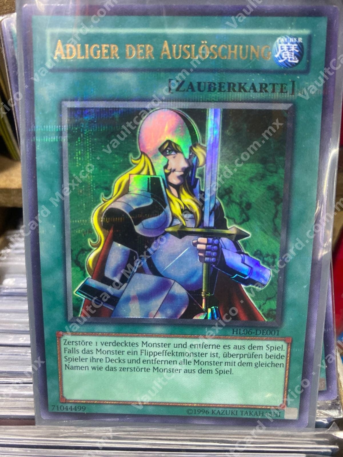 Adliger der Auslöschung HL06-DE001 Alemán - Carta Mágica Holográfica