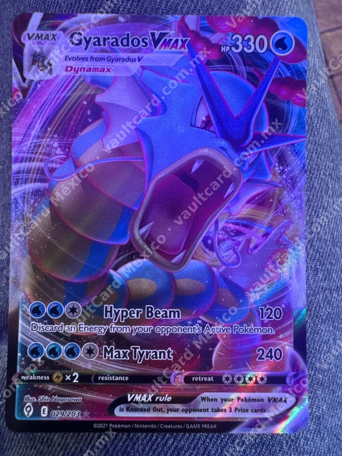 Gyarados VMAX 029/203 - Evolving Skies (EVS) Inglés