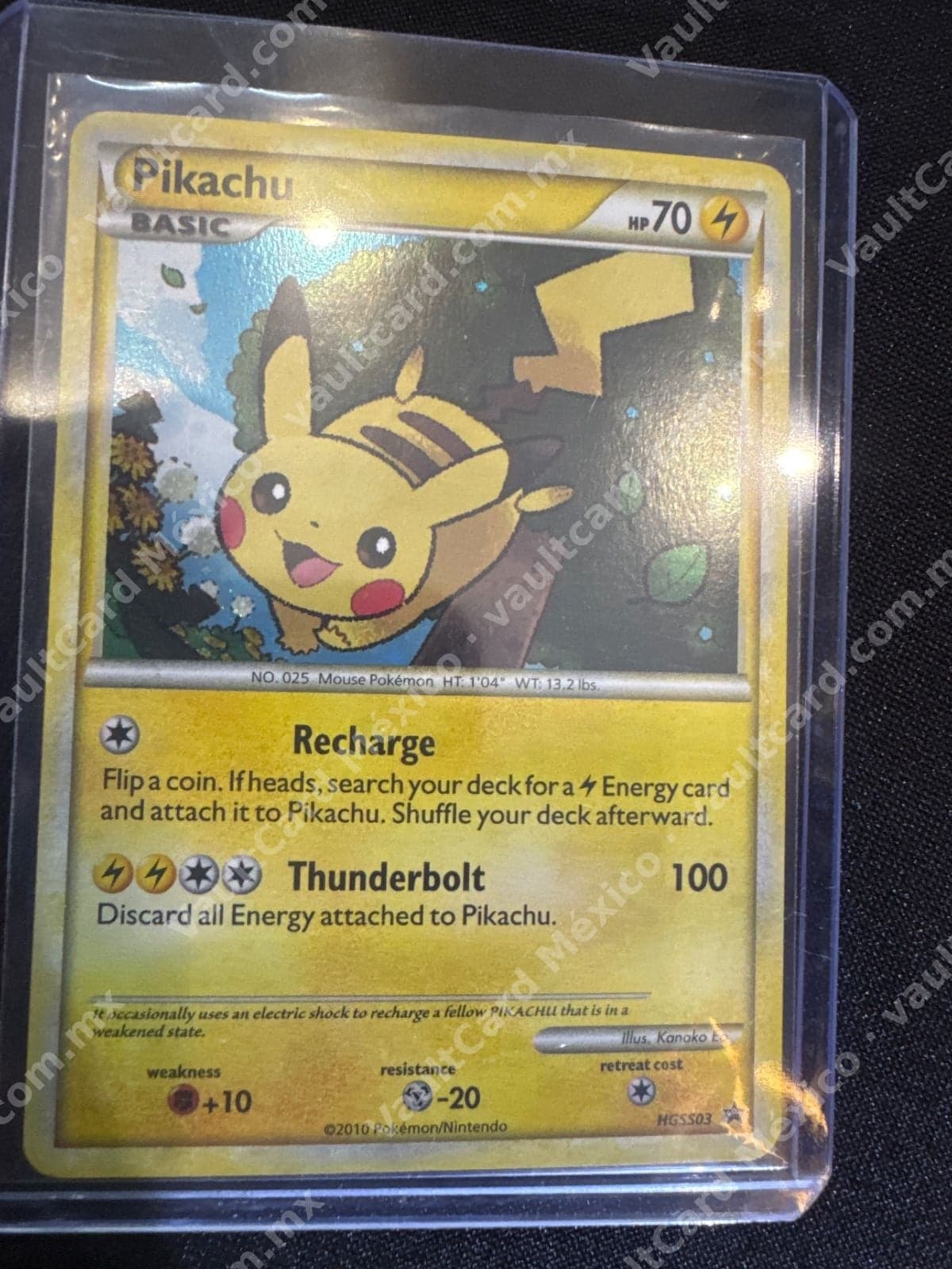 Pikachu HGSS03 - Promo HeartGold SoulSilver Inglés