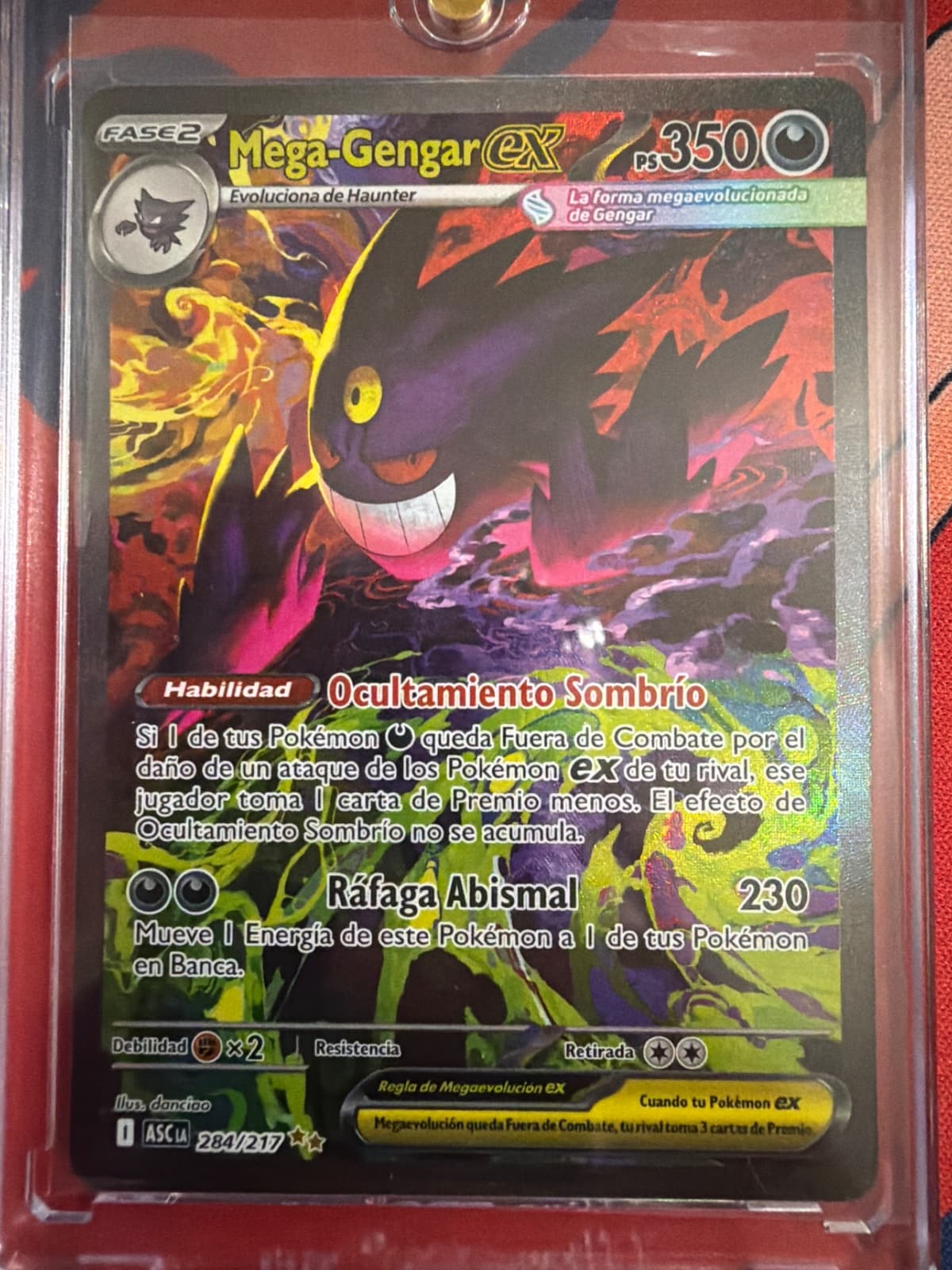 Mega-Gengar ex 284/217 - (ASC) Español