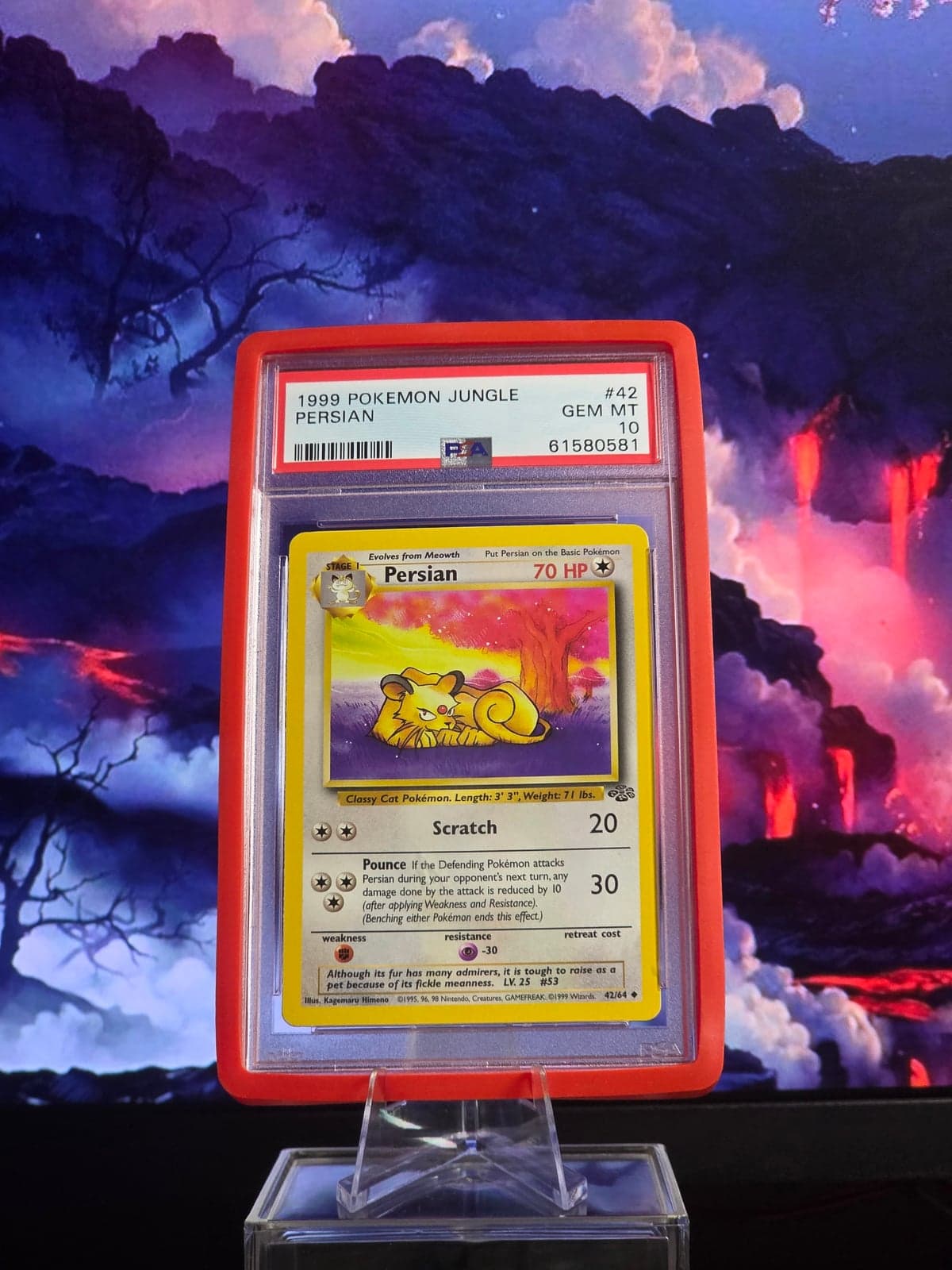 Persian 42/64 - Jungle 1999 Inglés PSA 10 GEM MINT