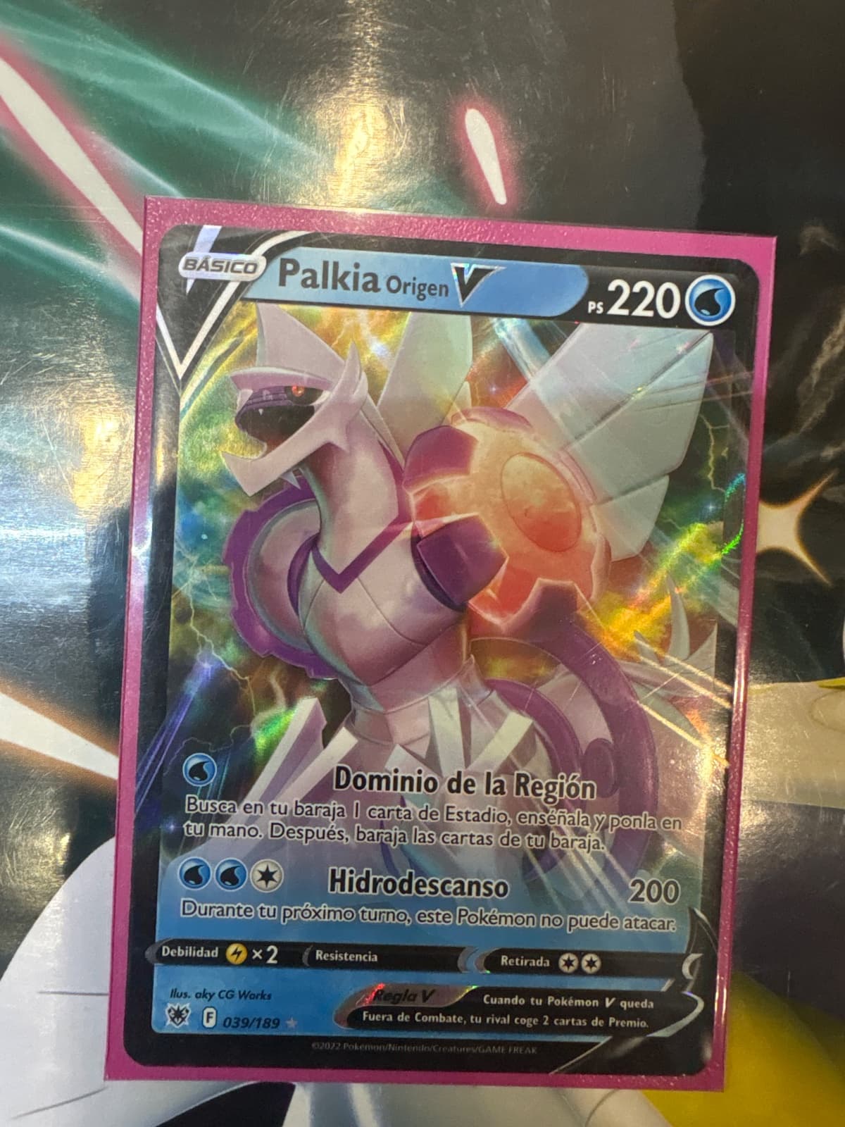Palkia Origen V 039/189 - (ASC) Español — foto 1