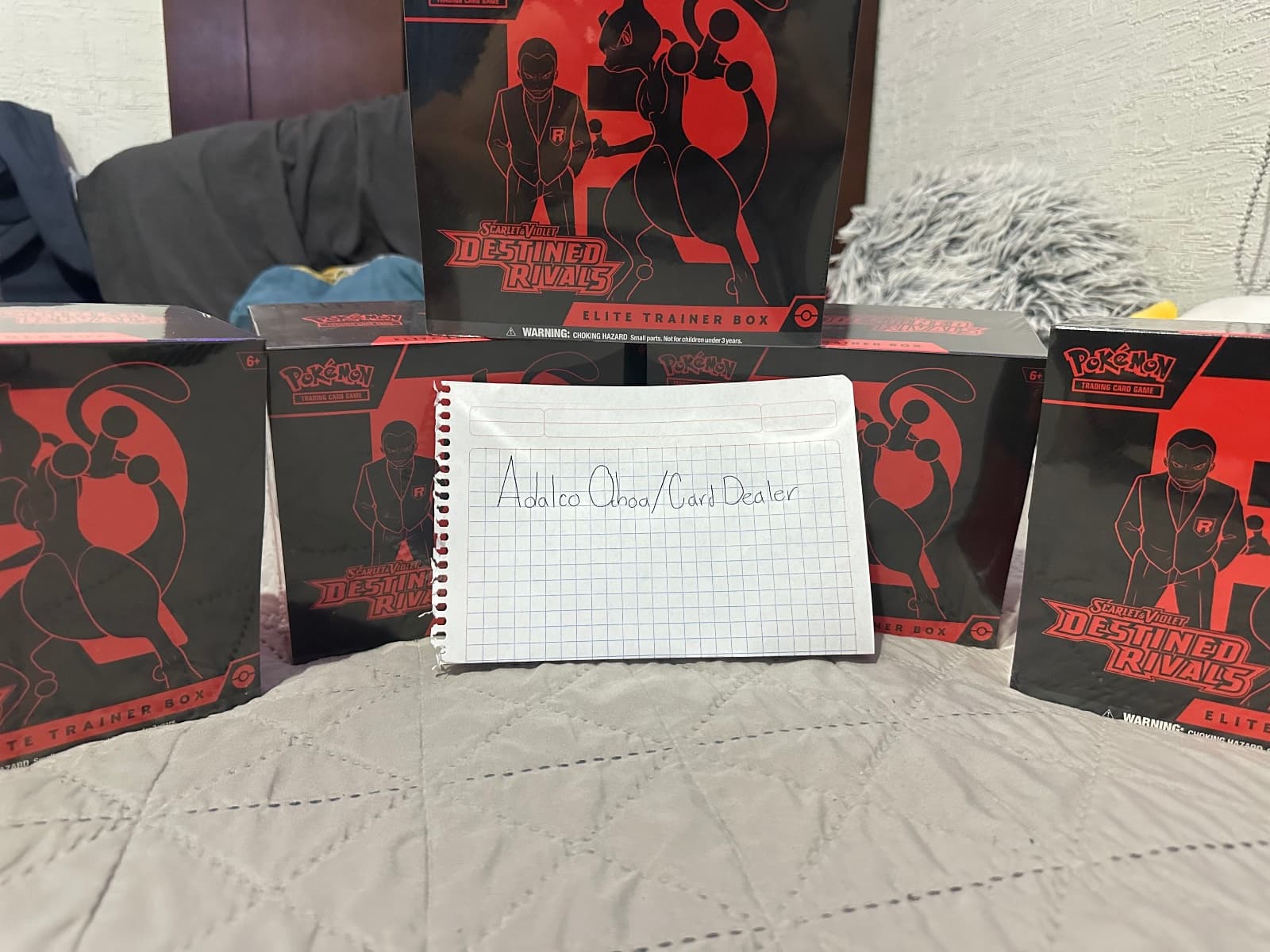 Elite Trainer Box Destined Rivals (DRI) Inglés - Sellado — foto 1