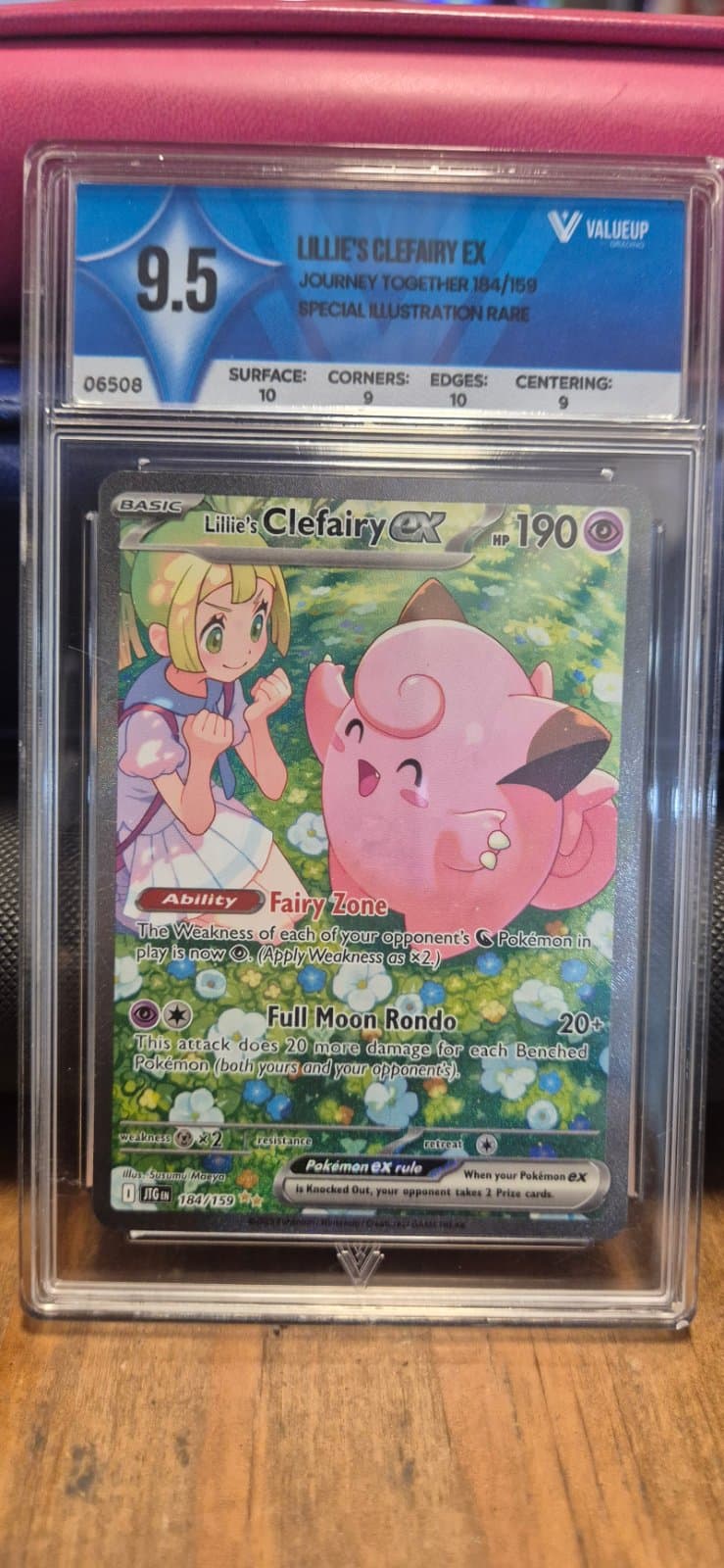 Lillie's Clefairy ex 184/159 - Journey Together (JTG) Inglés - ValueUp 9.5 — foto 1