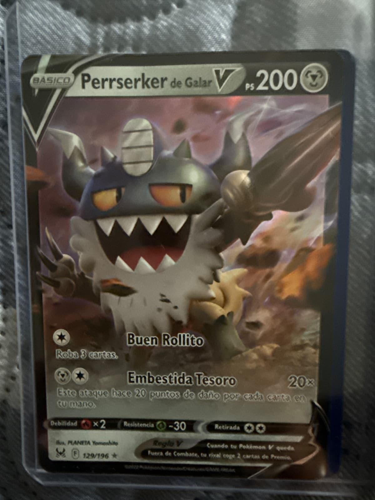 Perrserker de Galar V 129/196 - Origen Perdido (LOR) Español