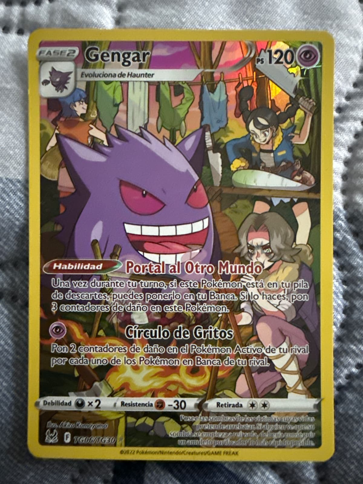 Gengar TG06/TG30 - Lost Origin (LOR) Español Trainer Gallery