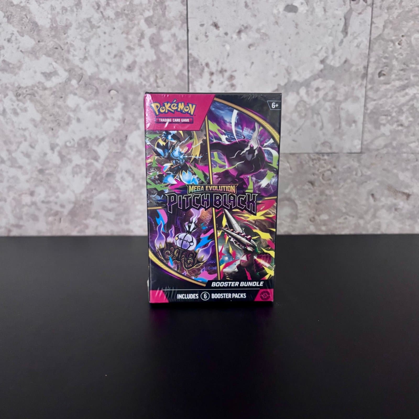 Booster Bundle Pokémon Mega Evolution Pitch Black - Inglés (6 Sobres)