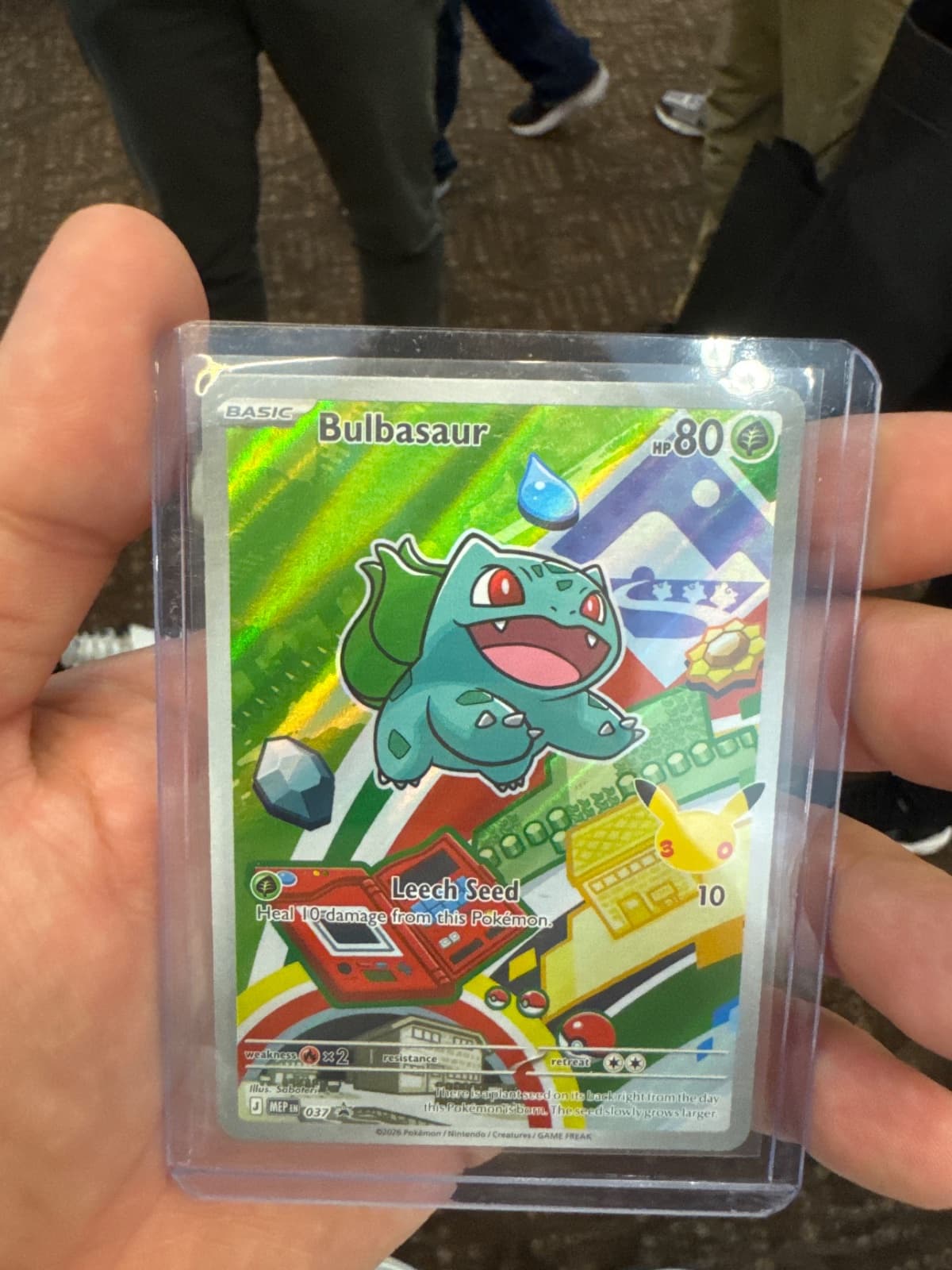 Bulbasaur 037 (MEP) Inglés - Promo Illustration