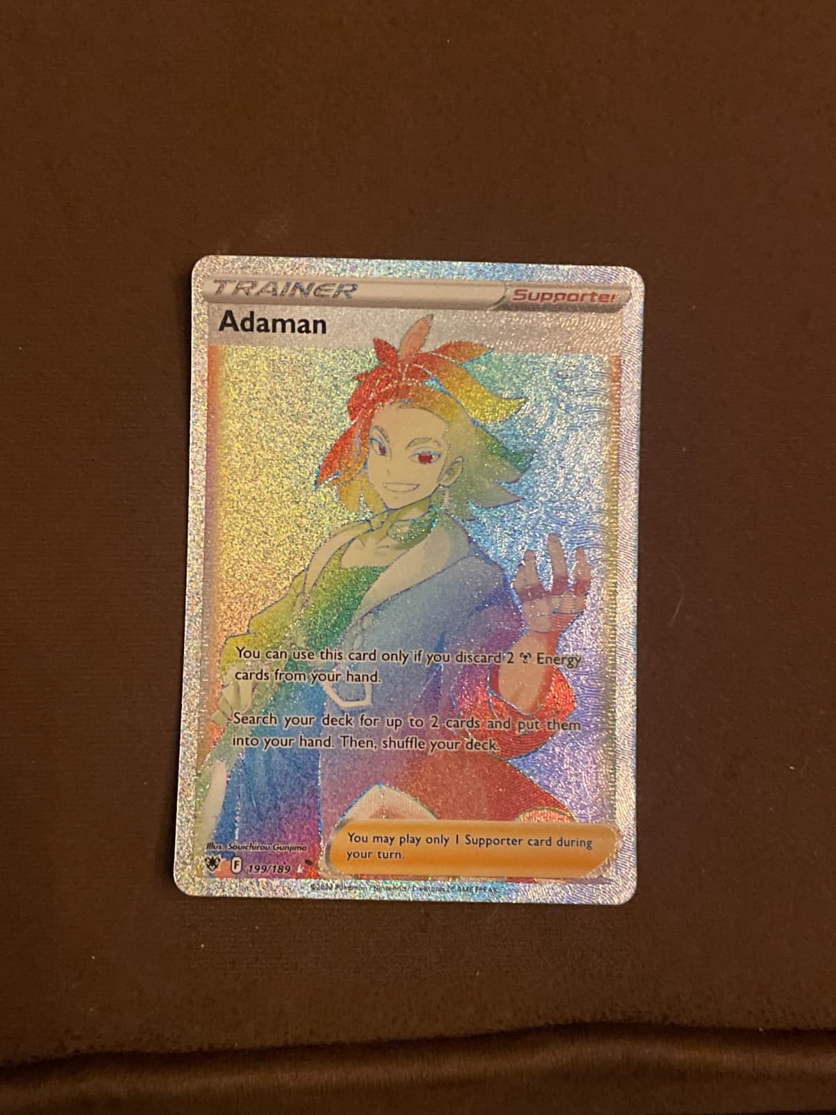 Adaman 199/189 - Astral Radiance (ASR) Inglés - Rainbow Rare