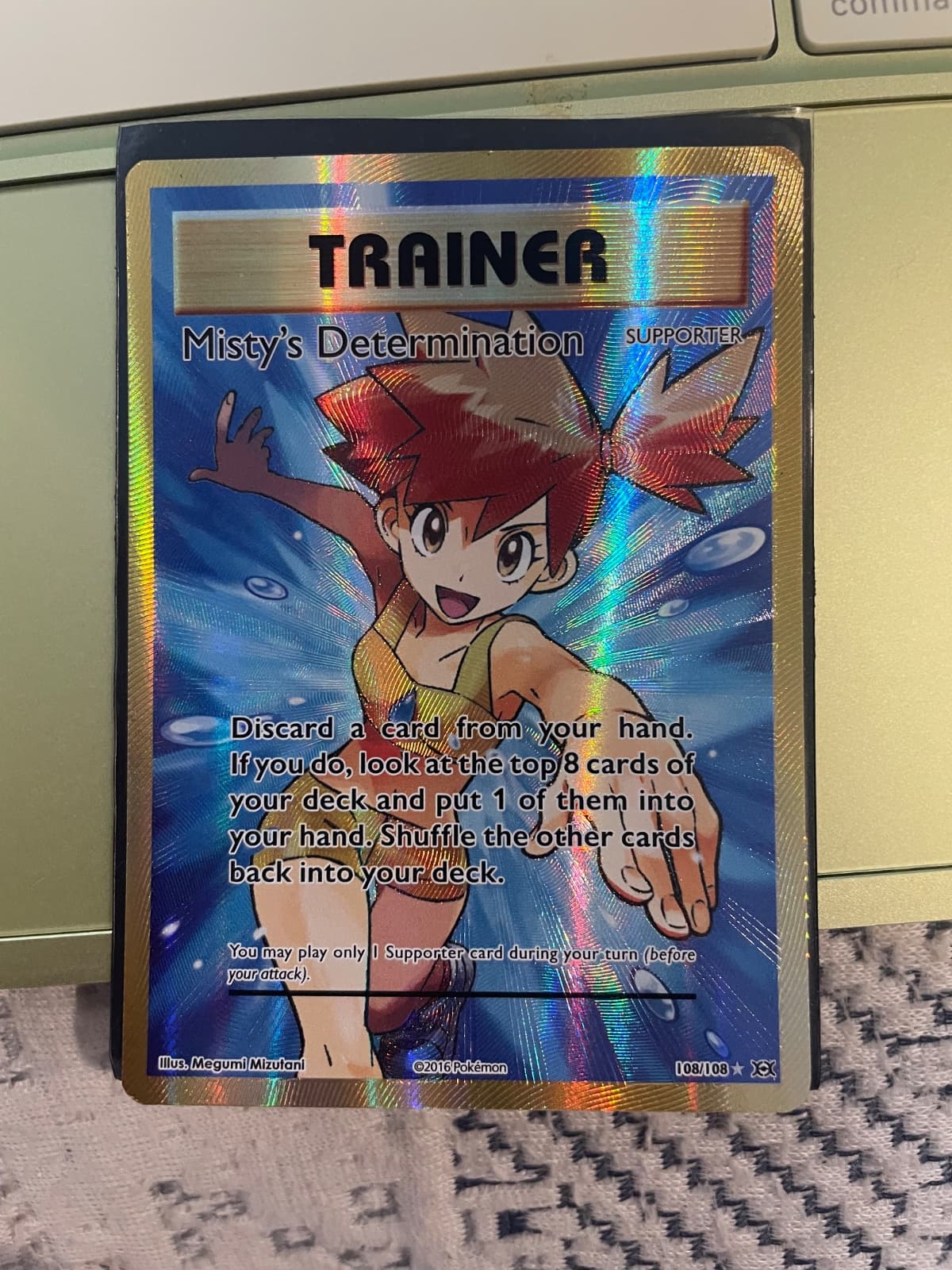 Misty's Determination 108/108 - Evolutions (EVO) Full Art Inglés