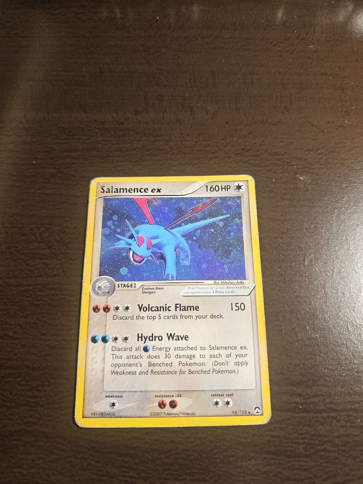 Salamence ex 96/108 - EX Power Keepers Inglés Holo