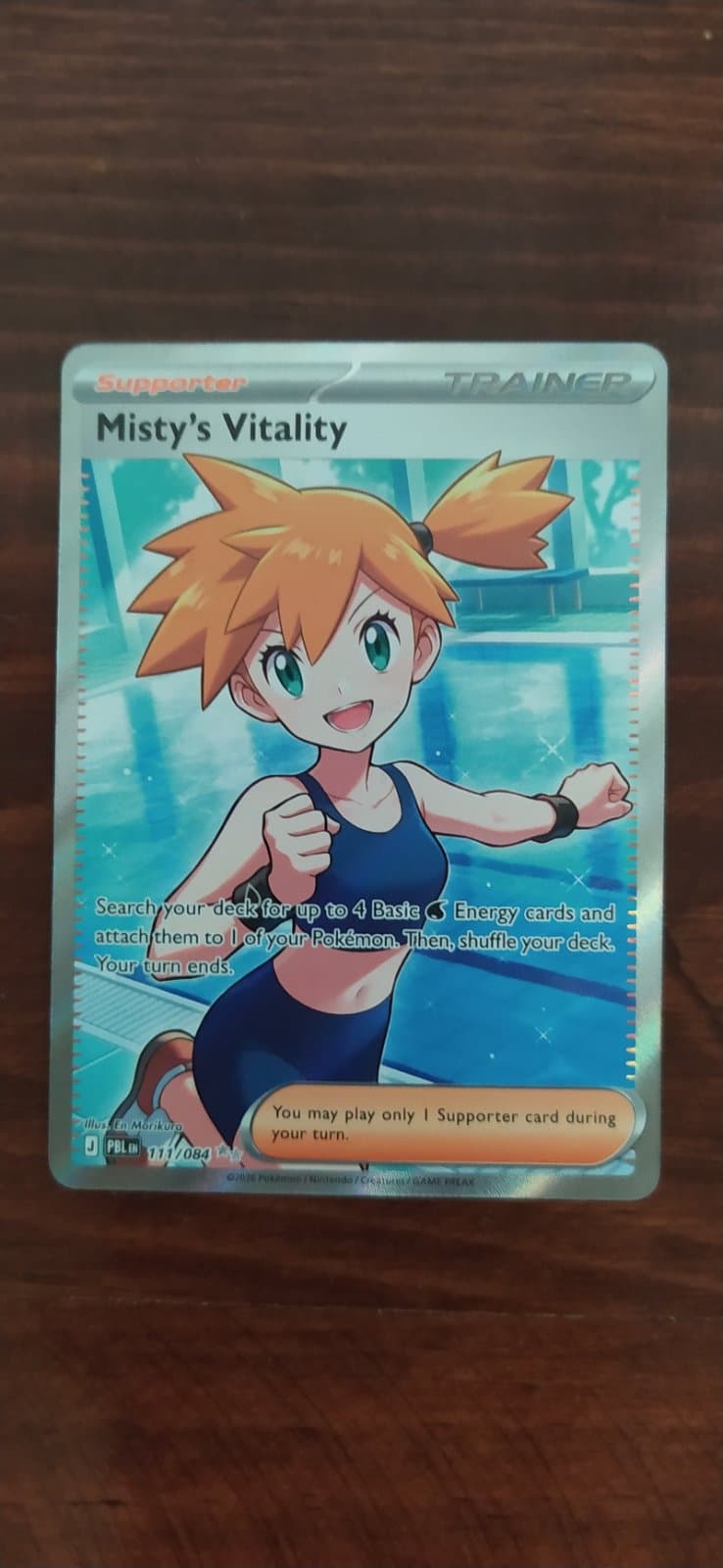 Misty's Vitality 111/084 - (PBL) Inglés - Full Art — foto 1