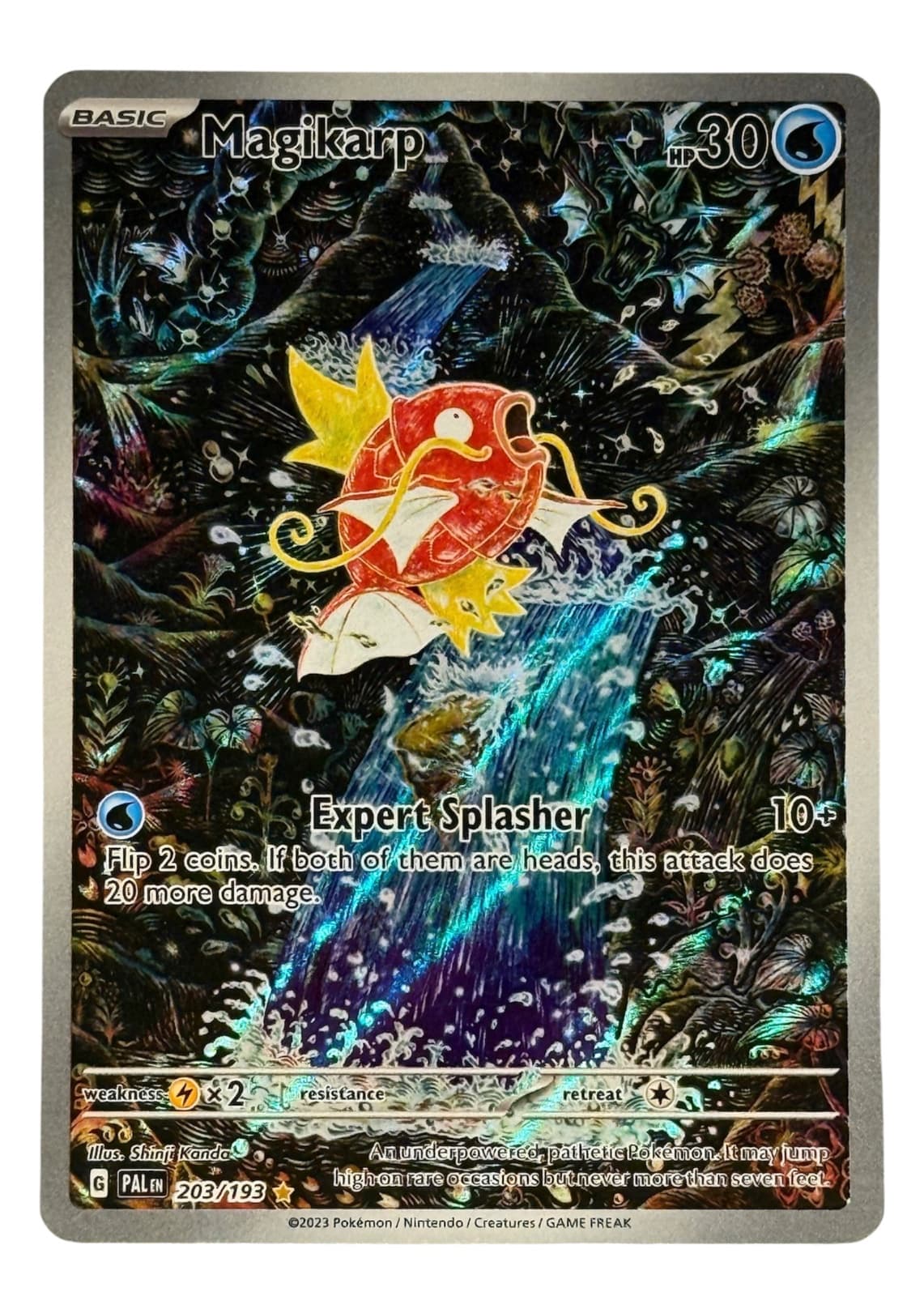 Magikarp 203/193 - Paldea Evolved (PAL) Inglés - Illustration Rare